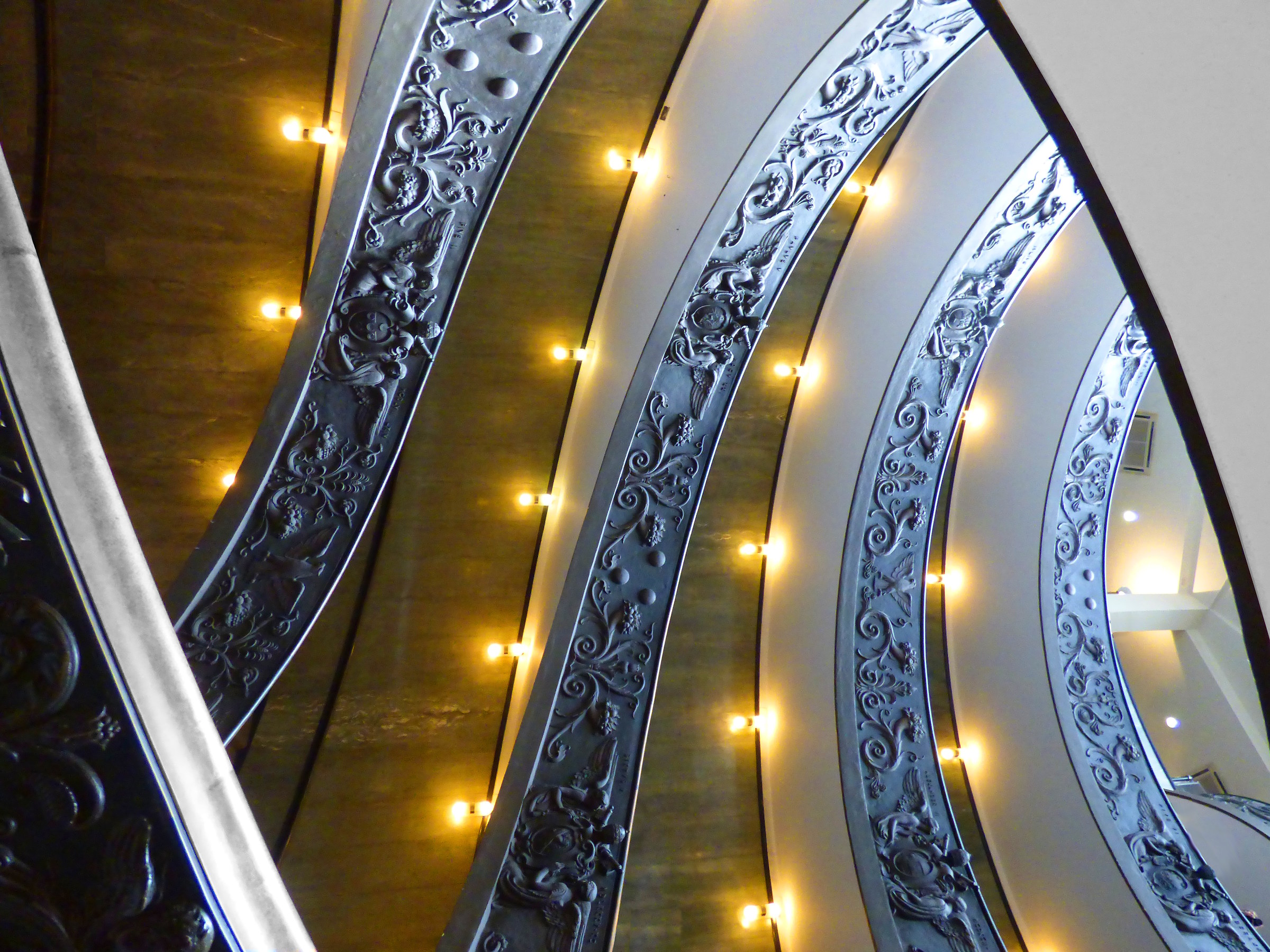 Scala a chiocciola vaticana