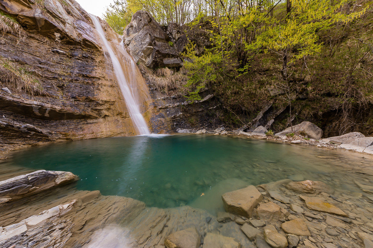 Carlone waterfall - Bobbio