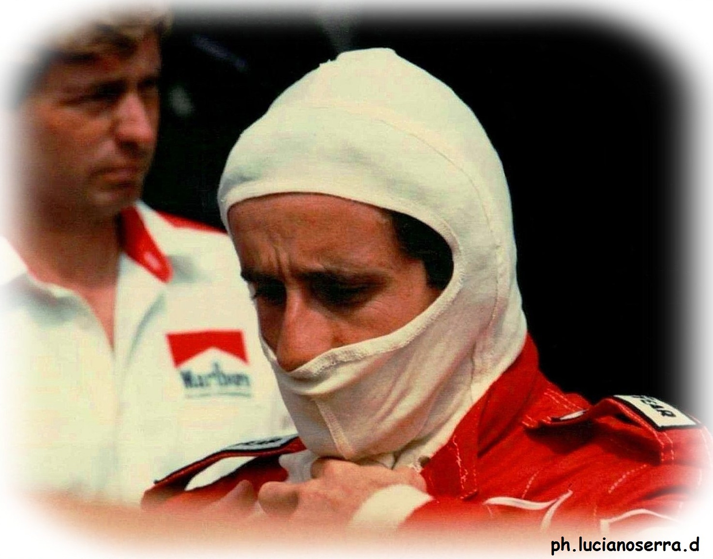 Alain Prost is preparing to climb the Mc Laren