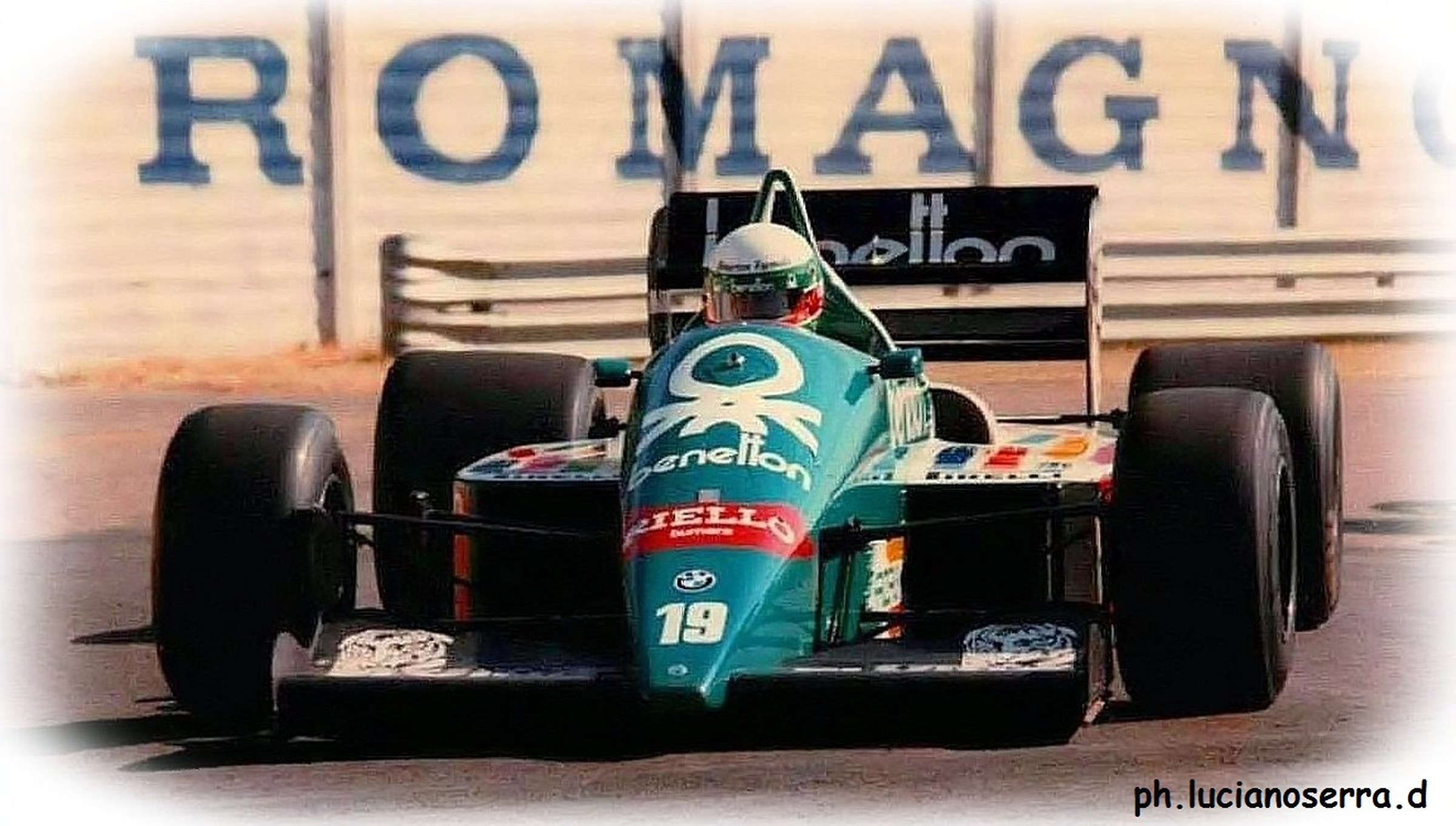 Teo Fabi su Benetton BMW