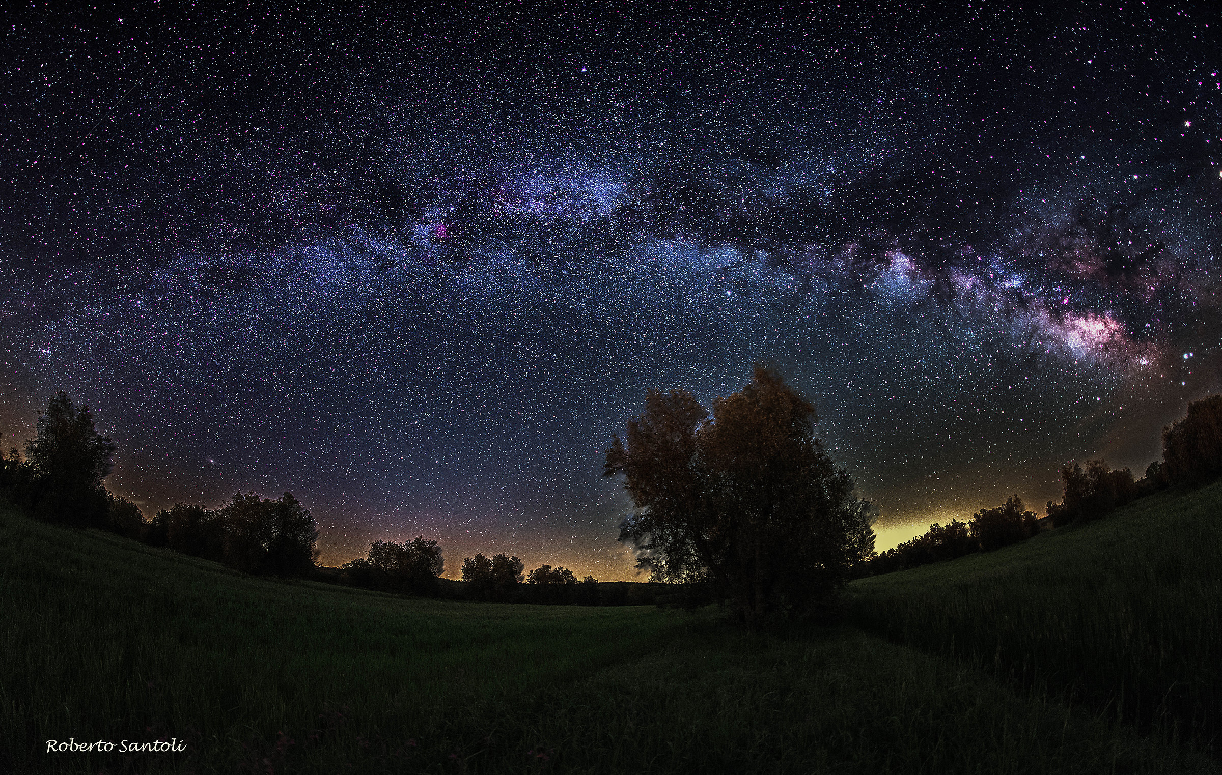 Tuscan Maremma, night