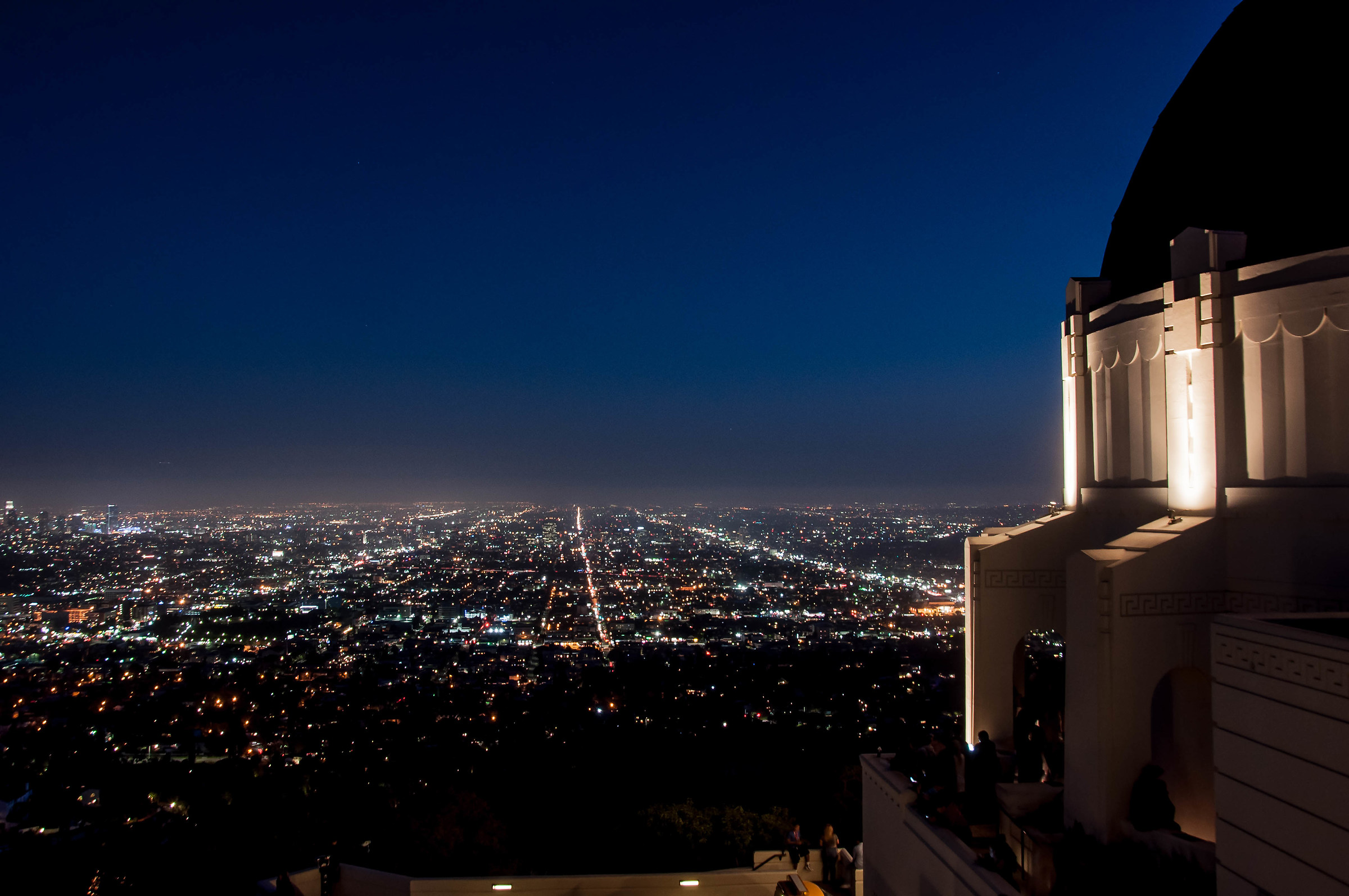 LA from the Griffith Observatory.