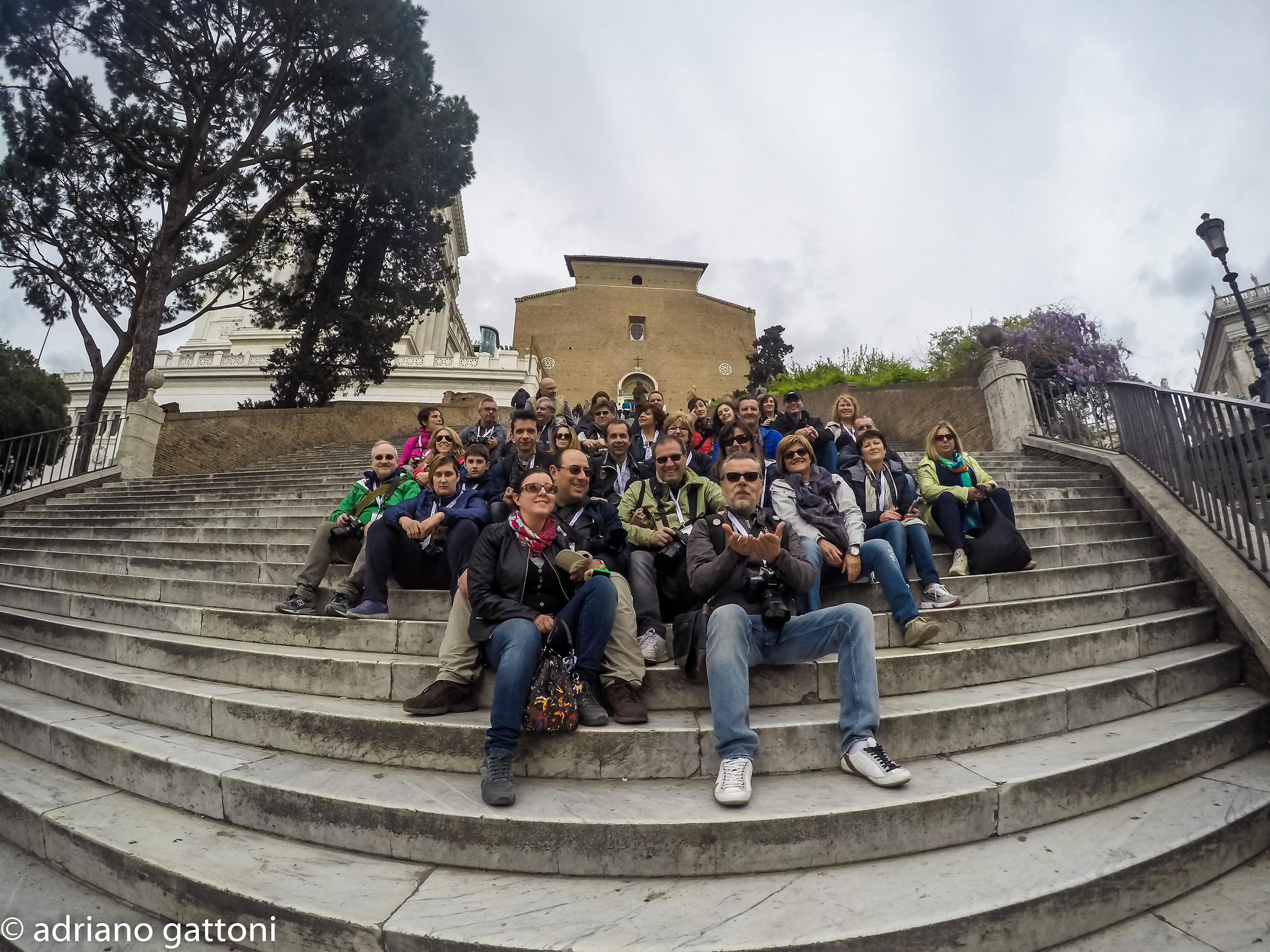 Juzzini a Roma, versione casual