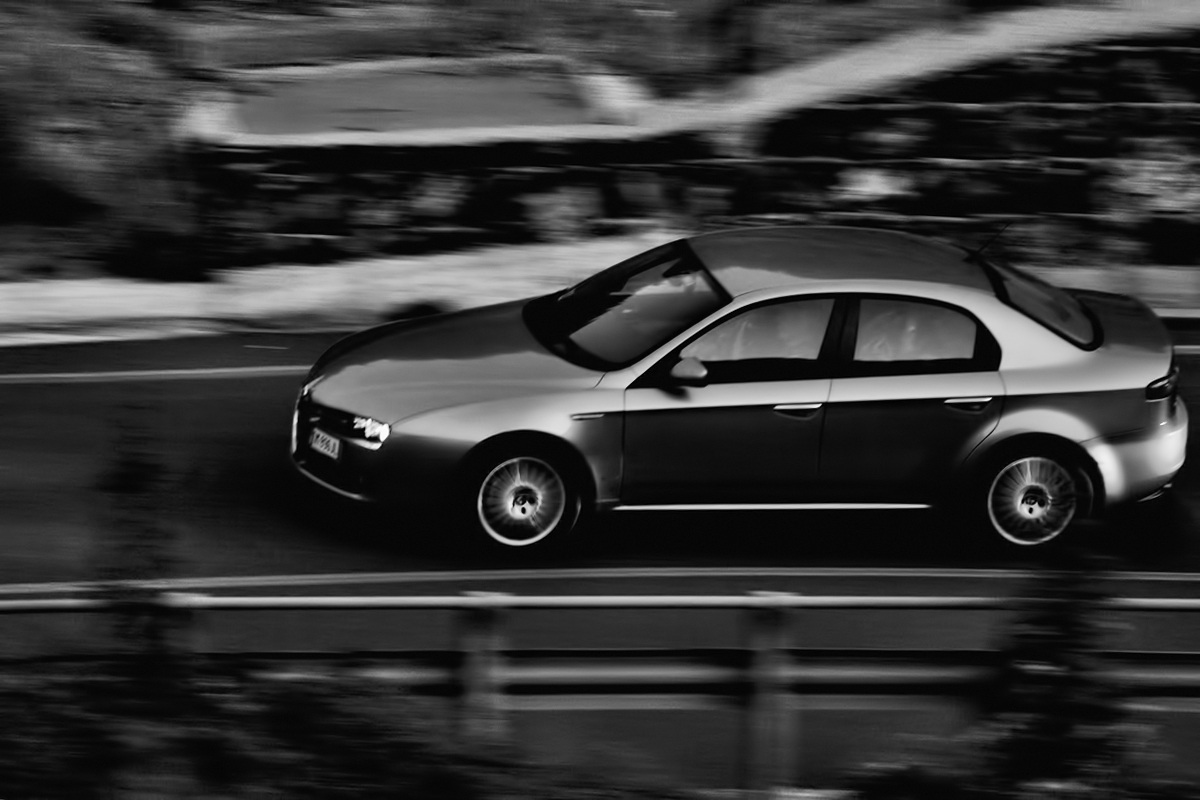 Alfa panning in B&W