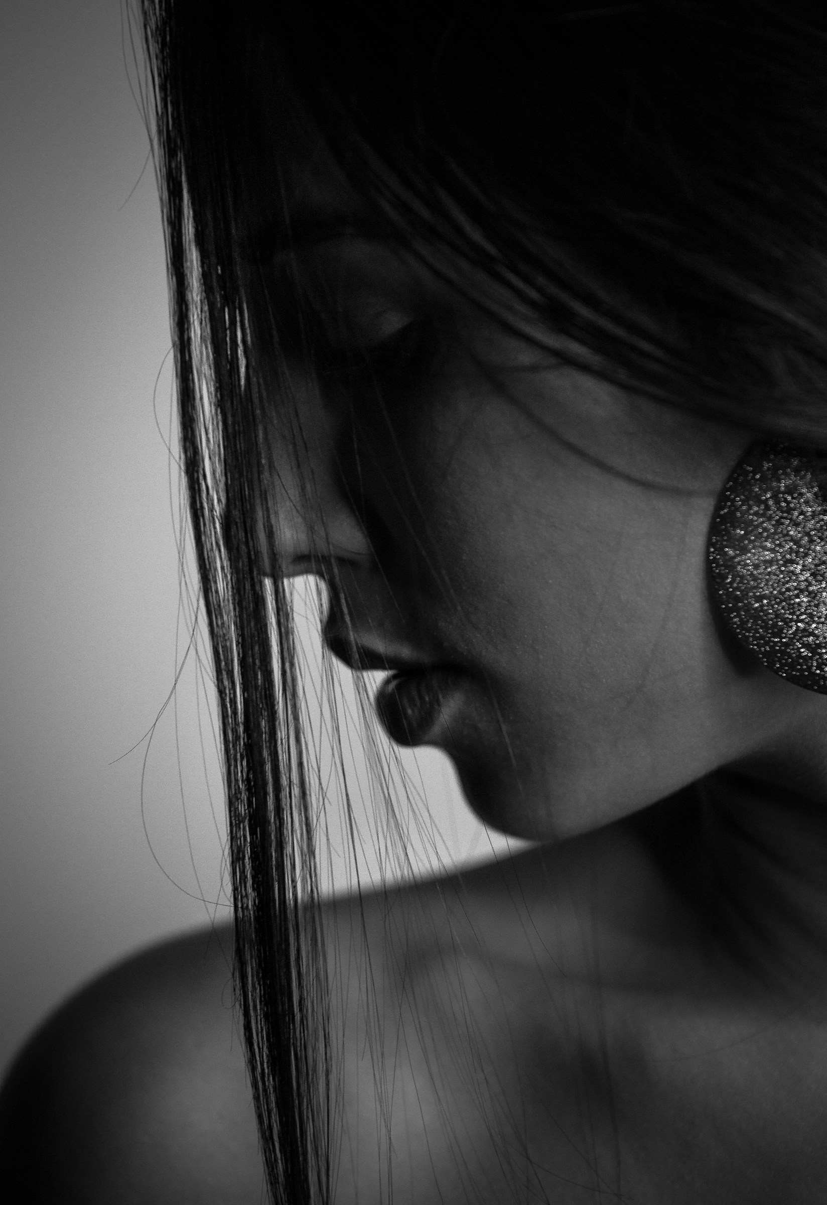 Rather dissolve a beautiful hair