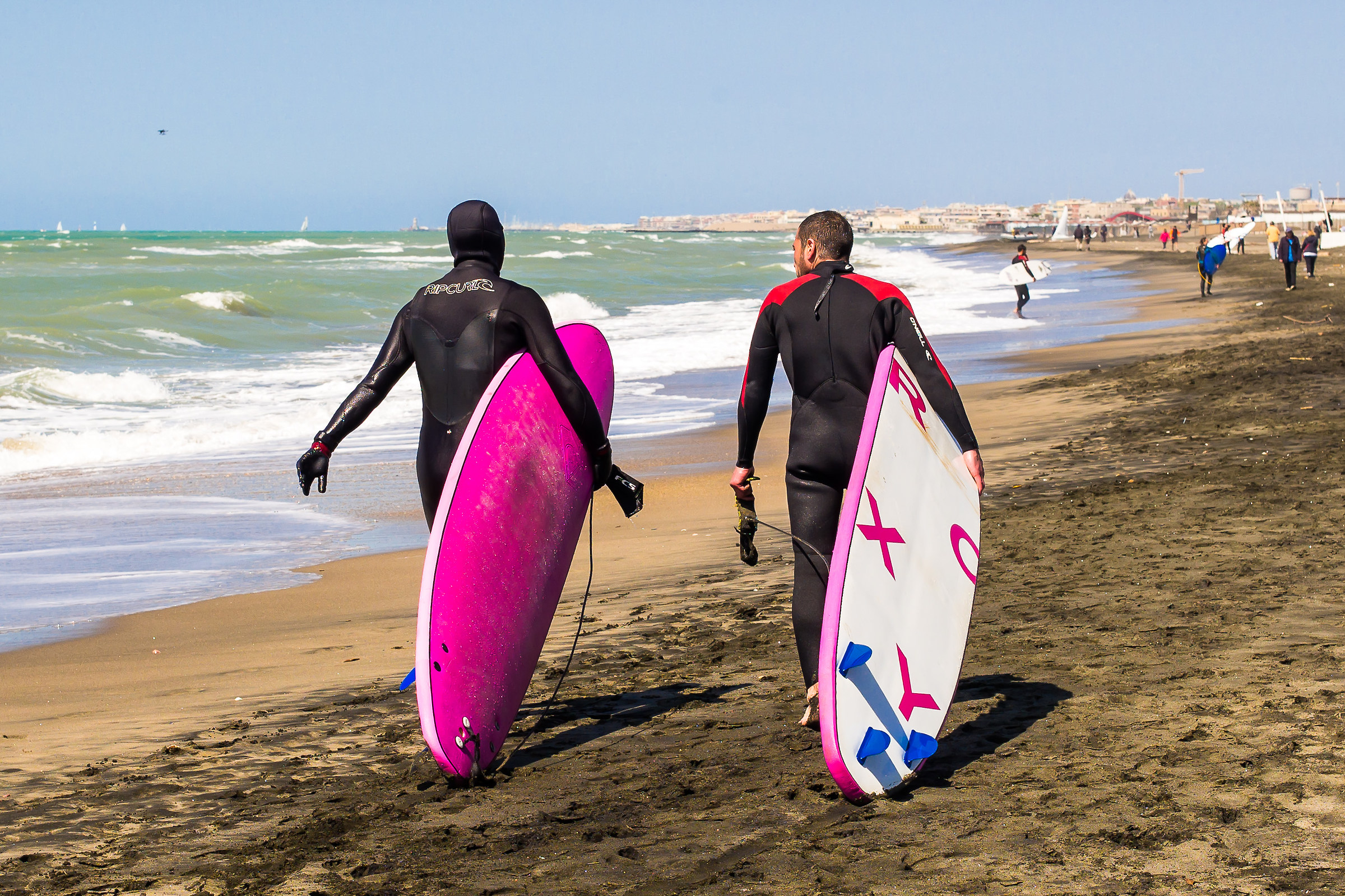 Surf in Ostia