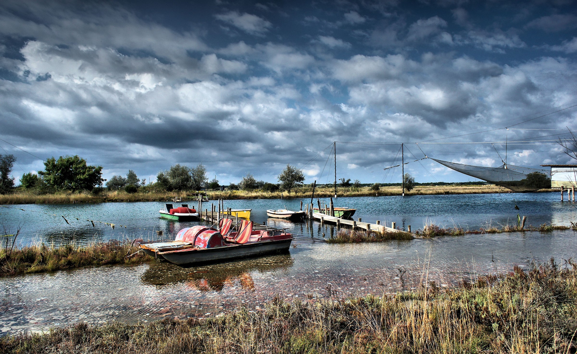Galleggiare sulla strada.