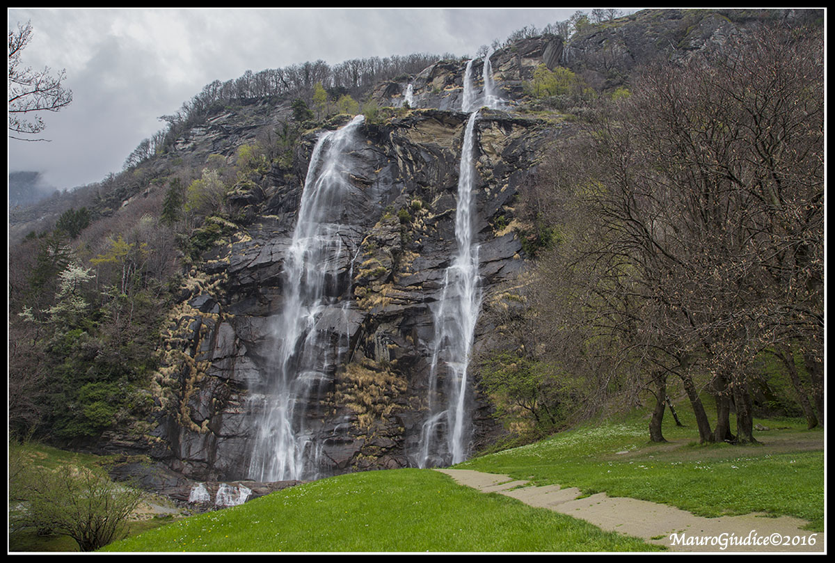 Acquafraggia waterfalls
