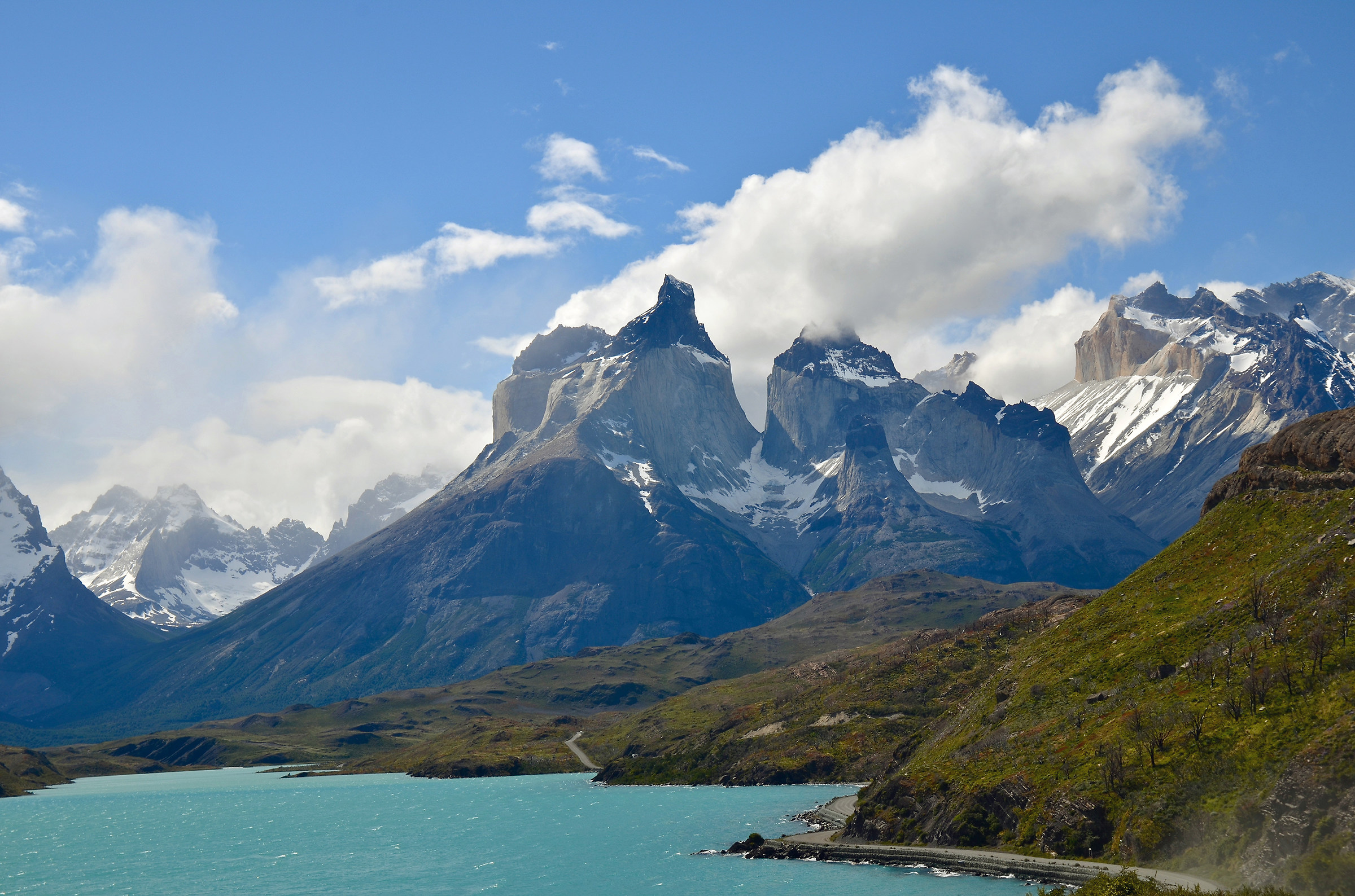 Horns of Paine and Lake Pehoe