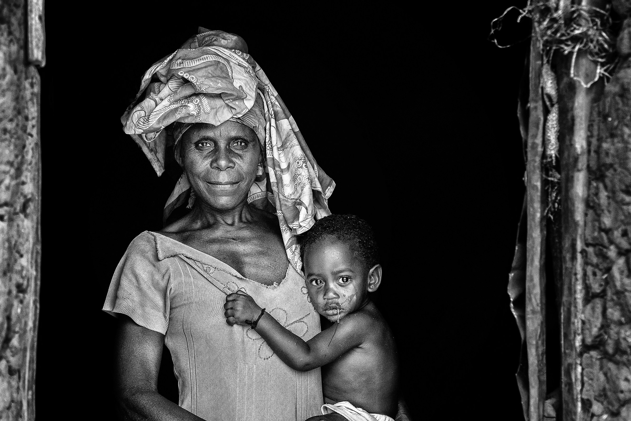 Una madre e il suo bambino