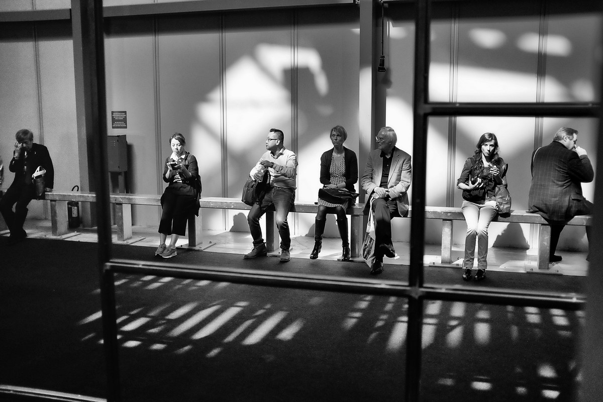 Pausa al Salone del Mobile di Milano