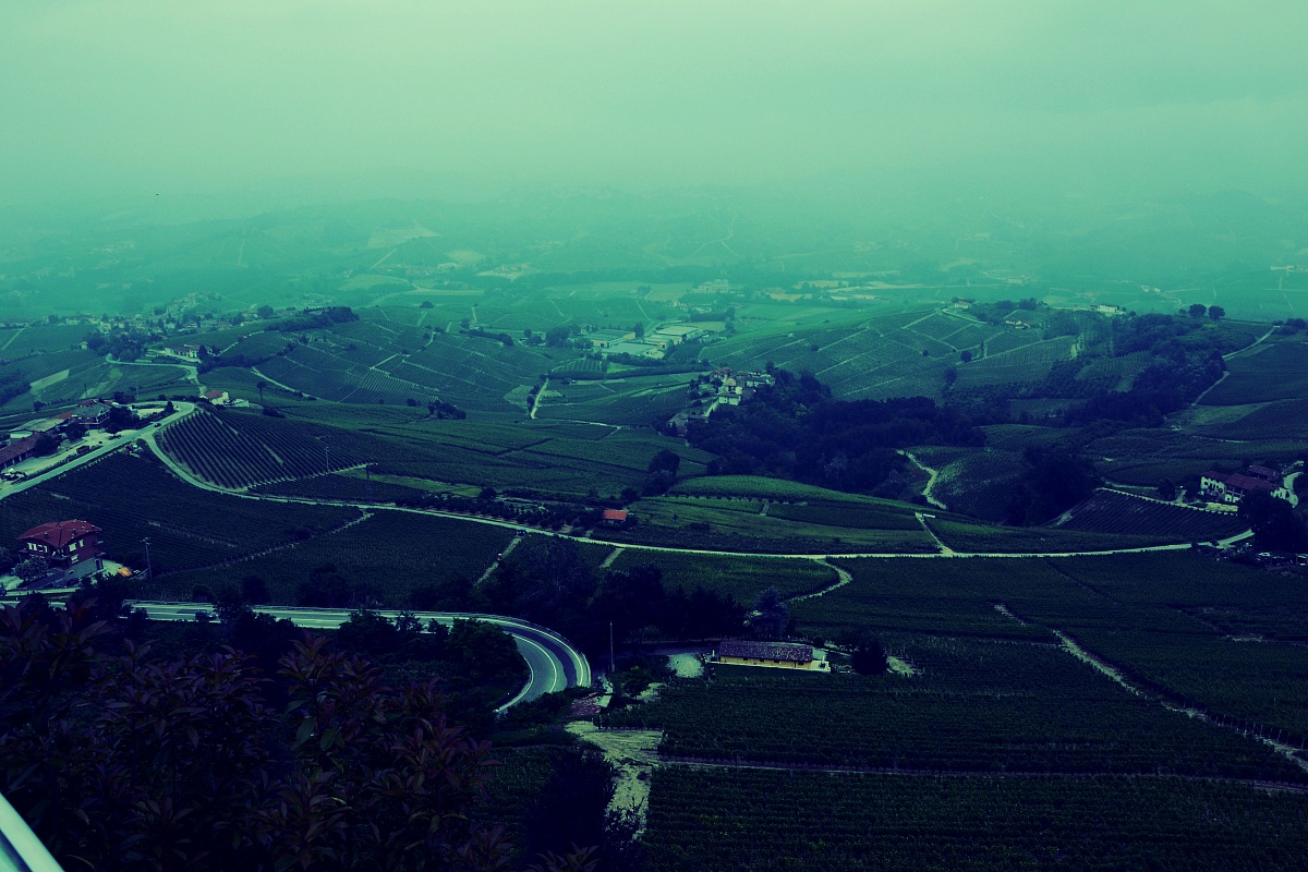 Marathon picture of the Langhe