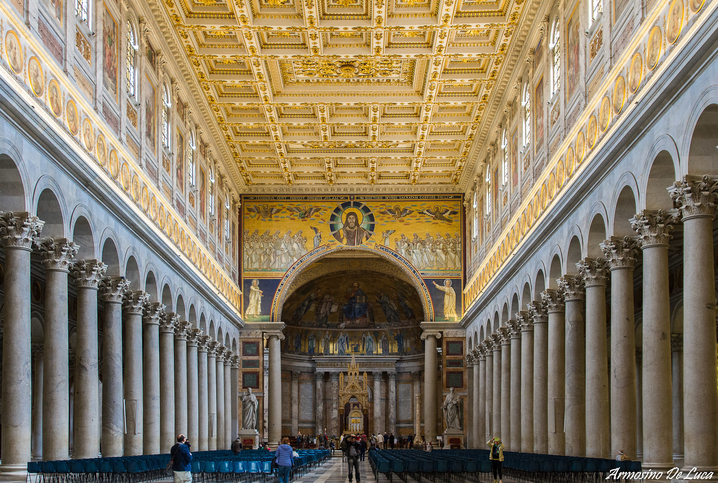 Lo splendore di S. Paolo fuori le mura , Roma.