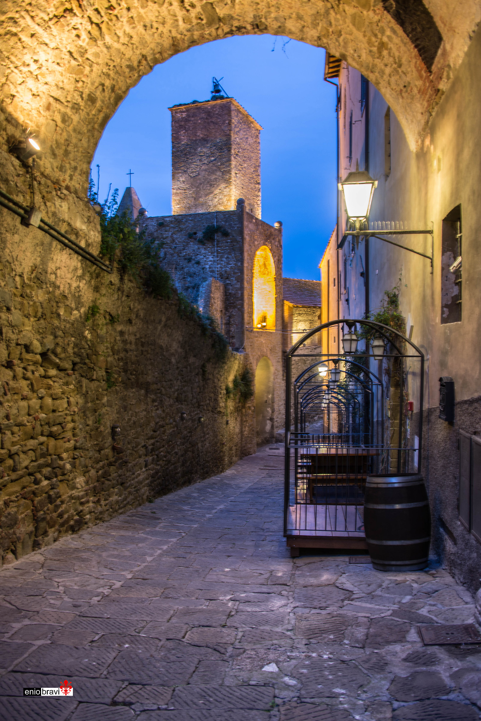 Castiglione della Pescaia by night