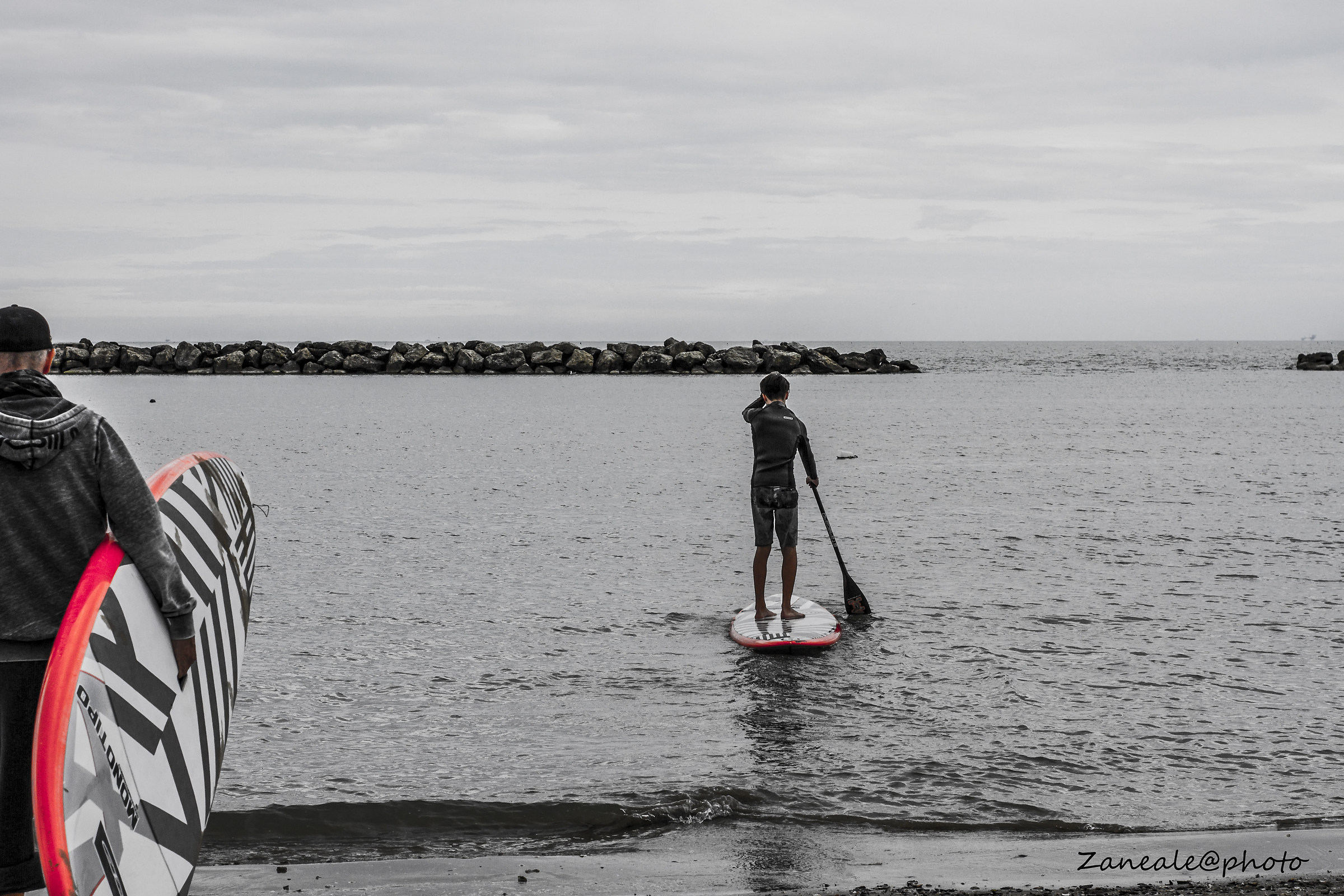 padre e figlio la stessa passione.. il sup