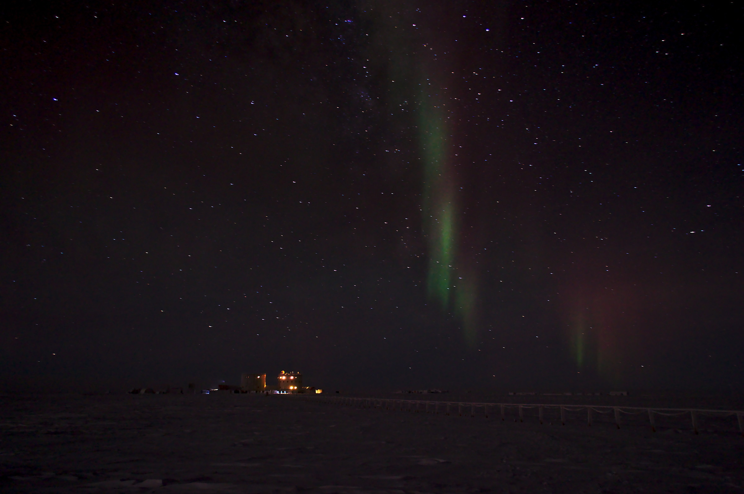 Antarctica night
