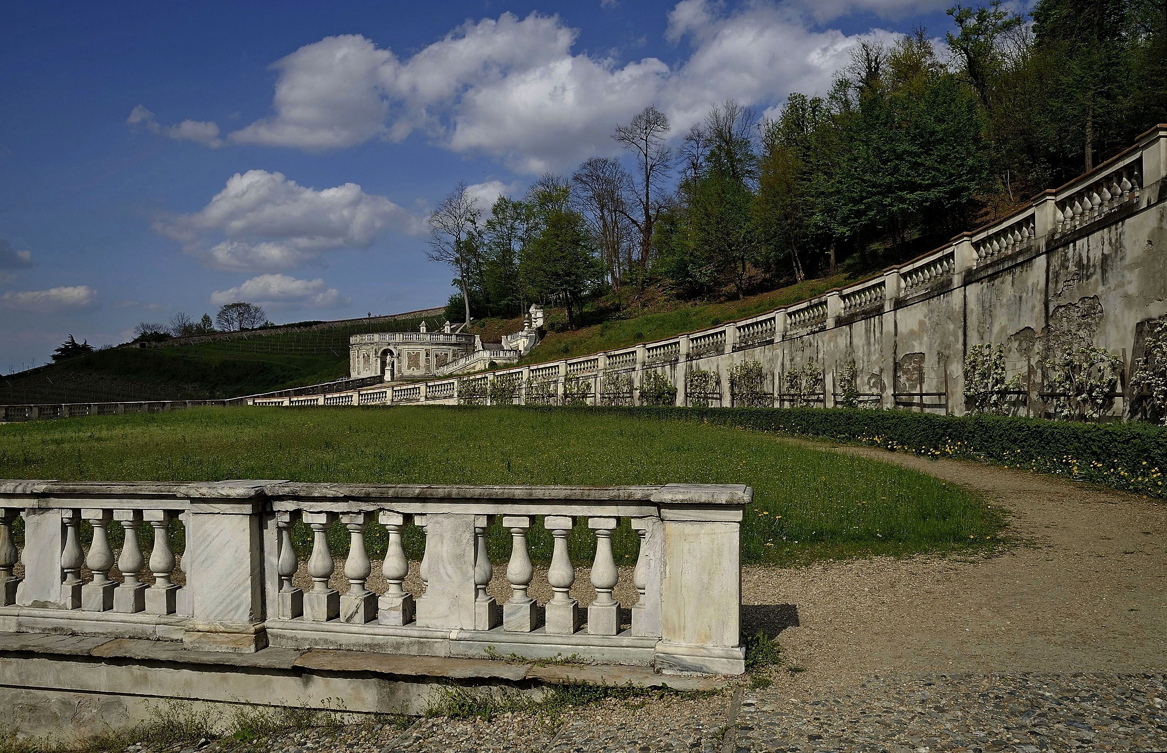 Villa della Regina: parco.