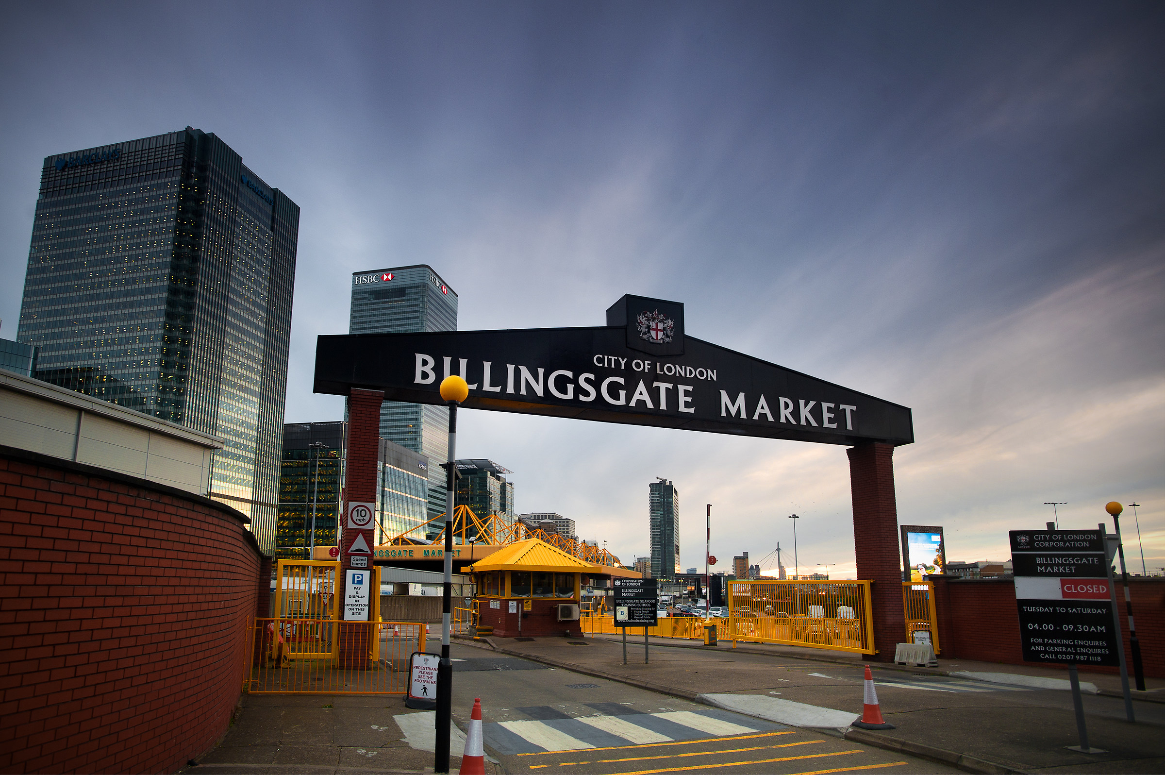 London's Famous Billingsgate Fish Market