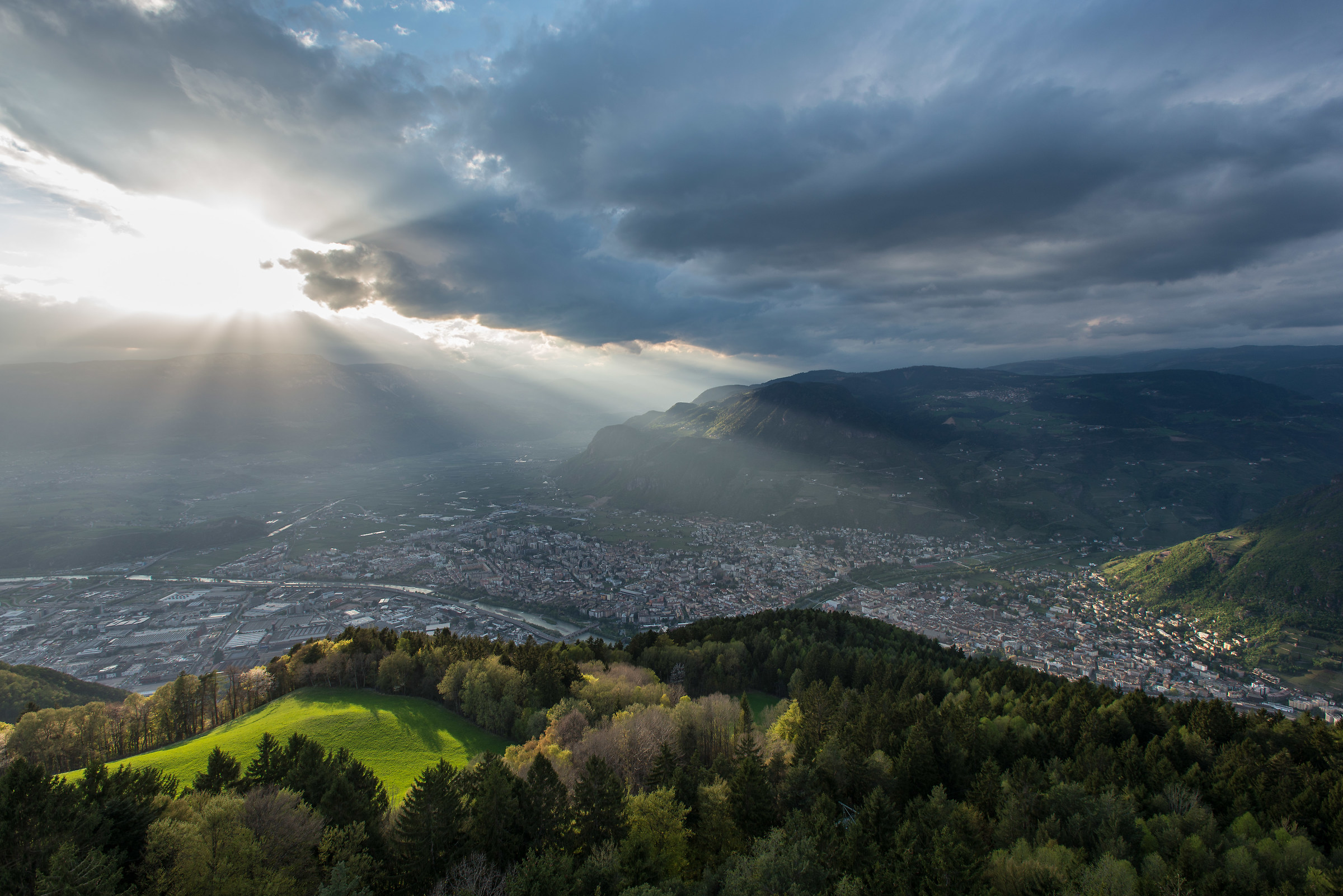 Last rays ... above Bolzano