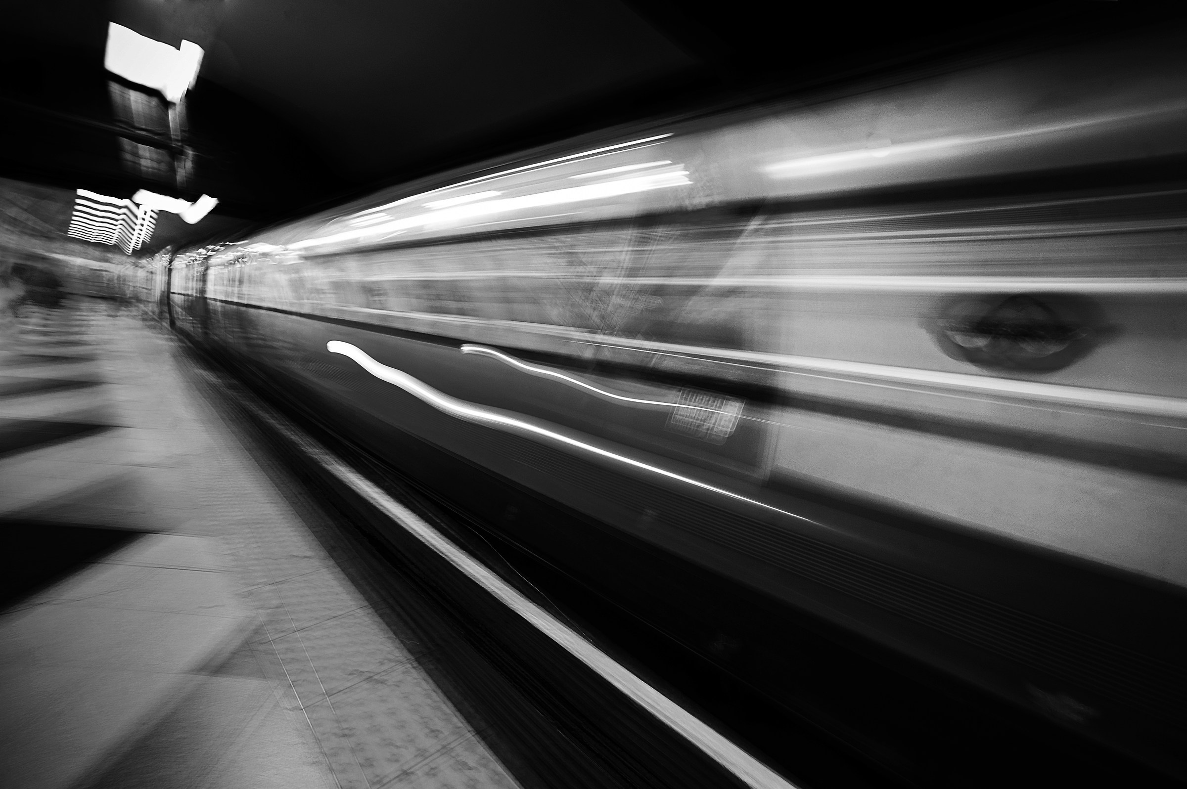 Underground! (black and white)