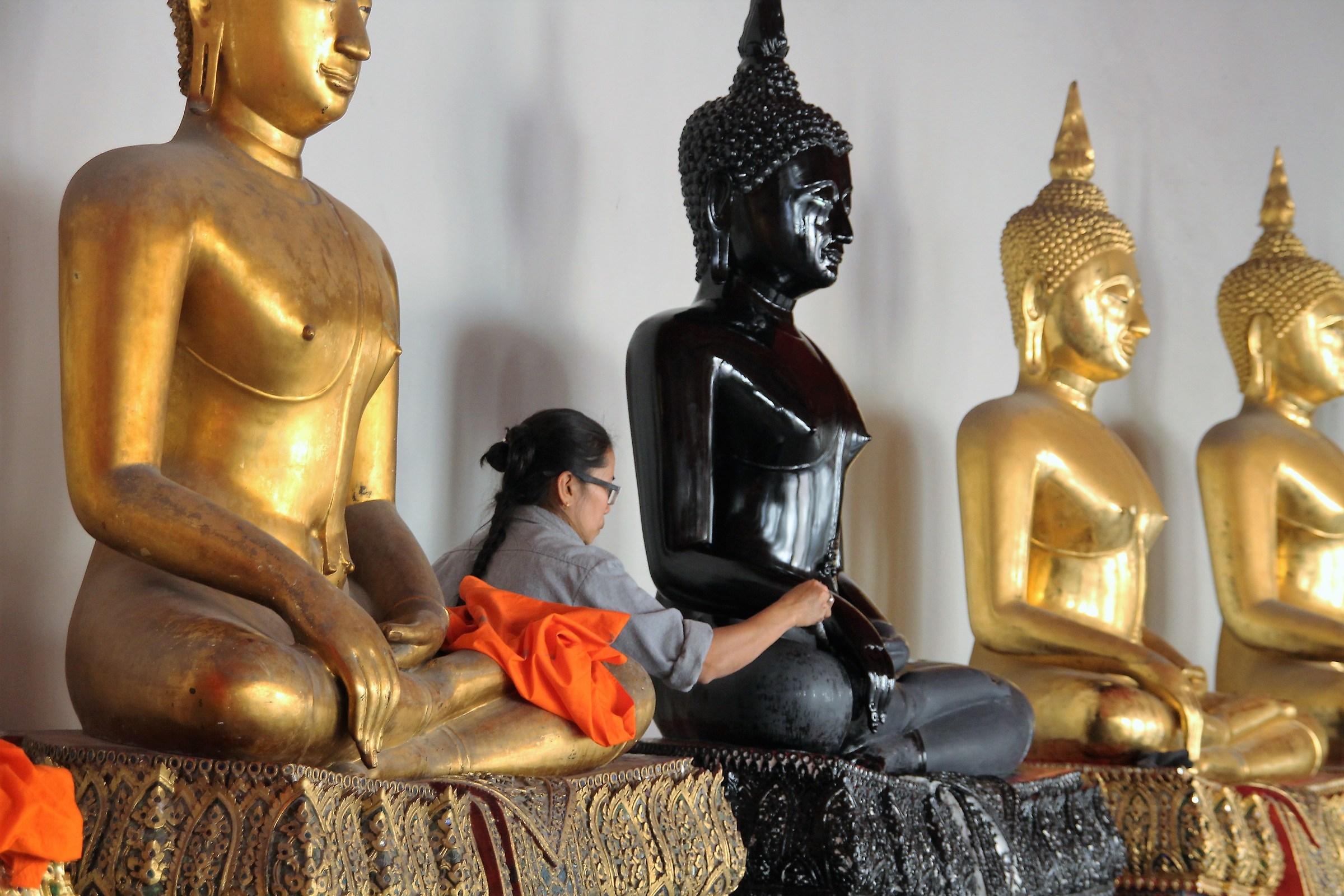 Bangkok pittura del Buddha