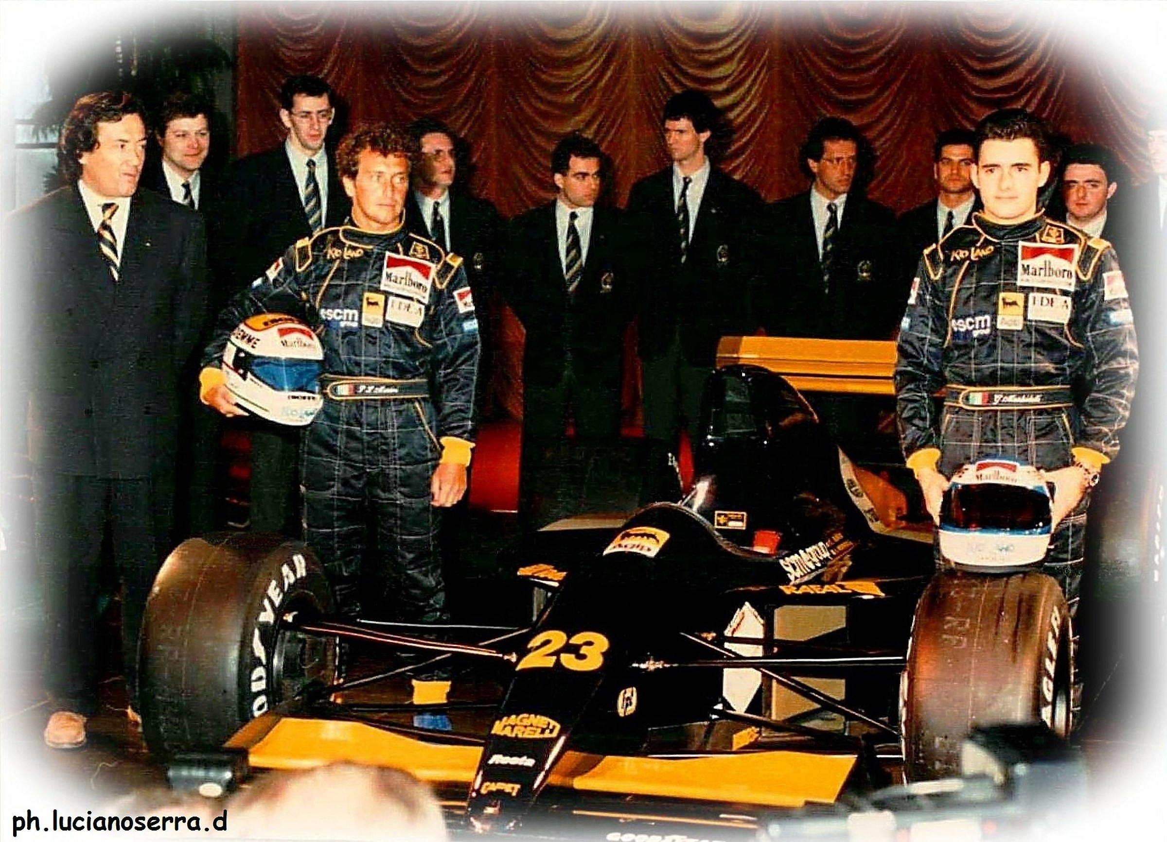 Presentation Team Minardi Ferrari 1991