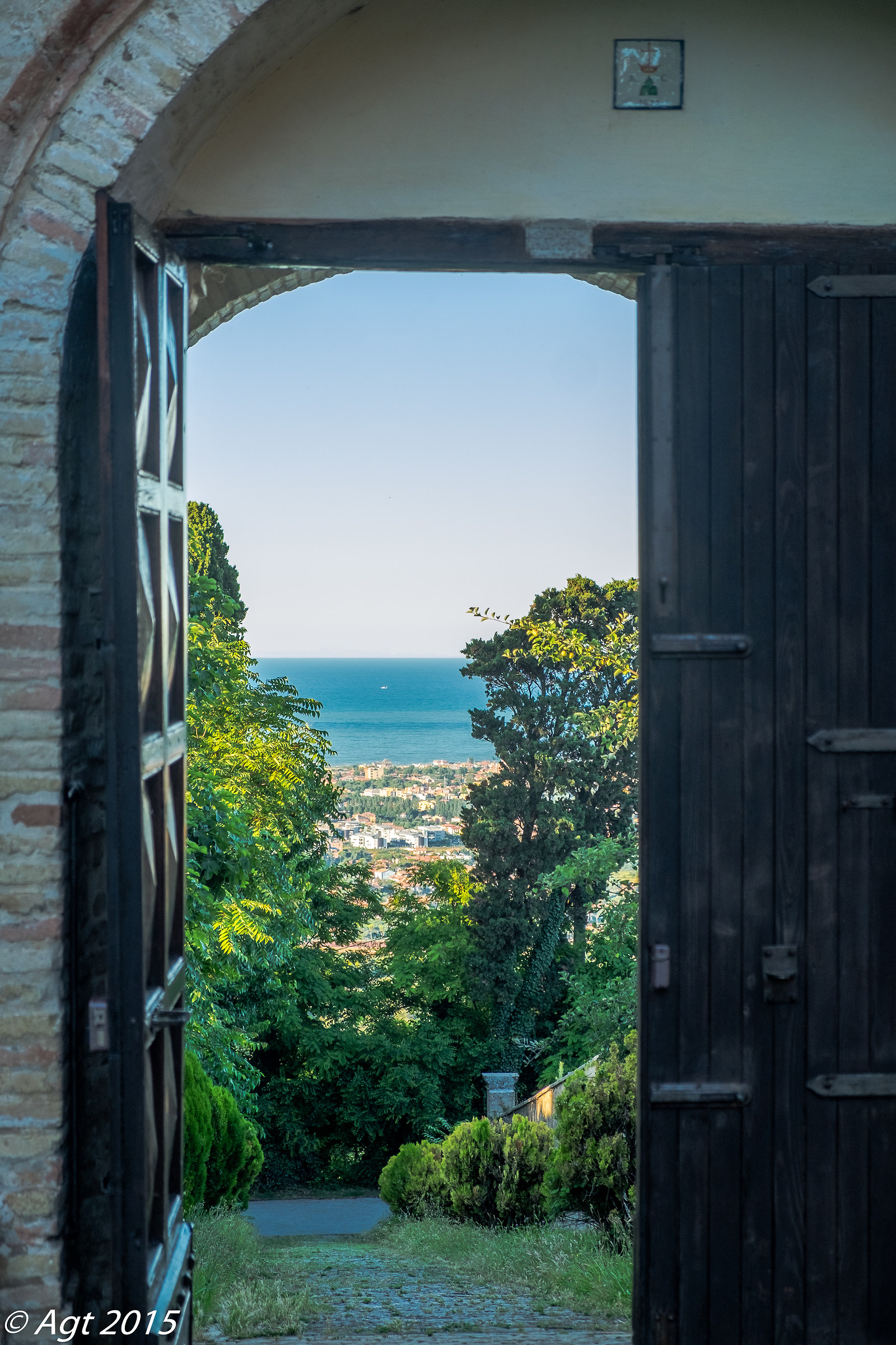 Monastery Mount Jupiter with sea view
