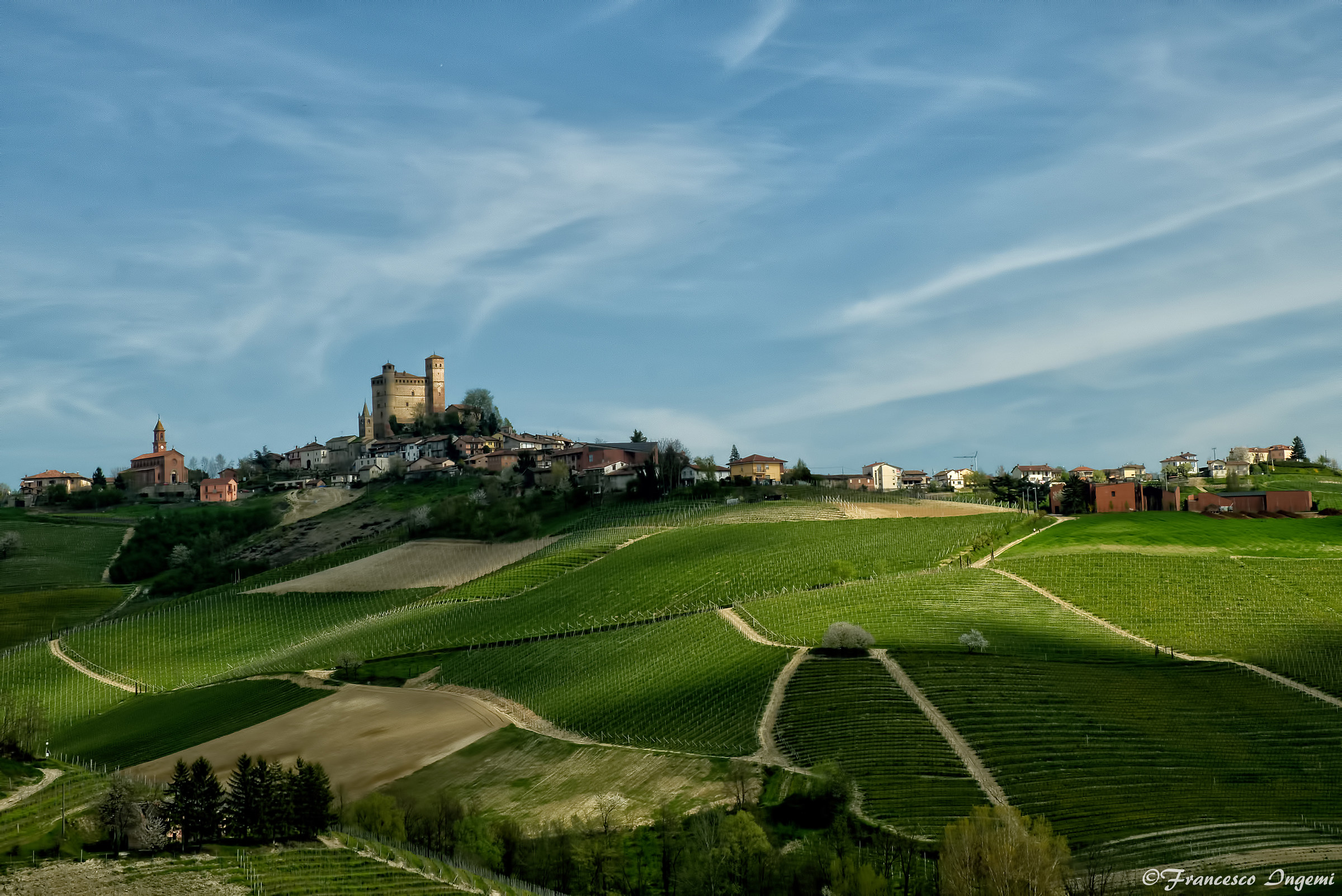Strolling in the Barolo region