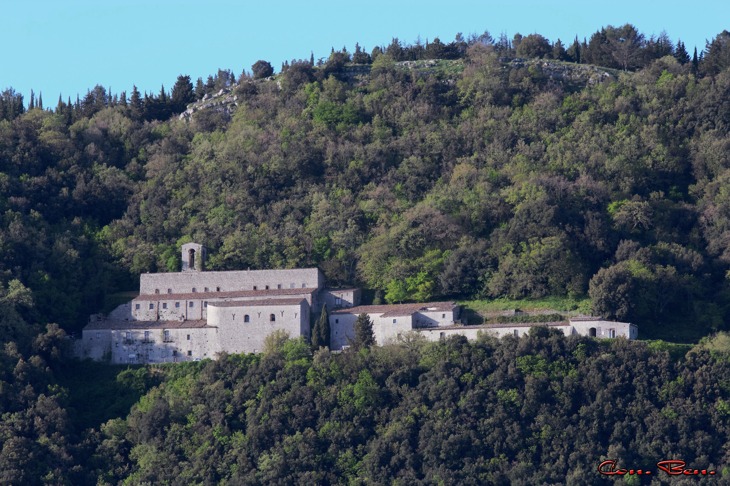eremo s. Rosalia visto dal basso
