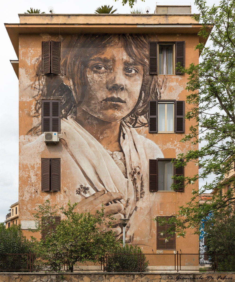 Murals: I will - Artist: Guido Van Helten