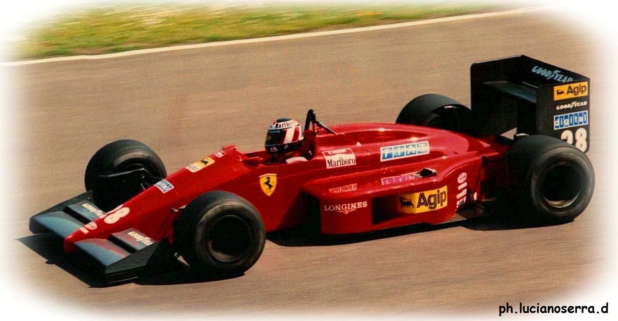 Gerhard Berger on Ferrari