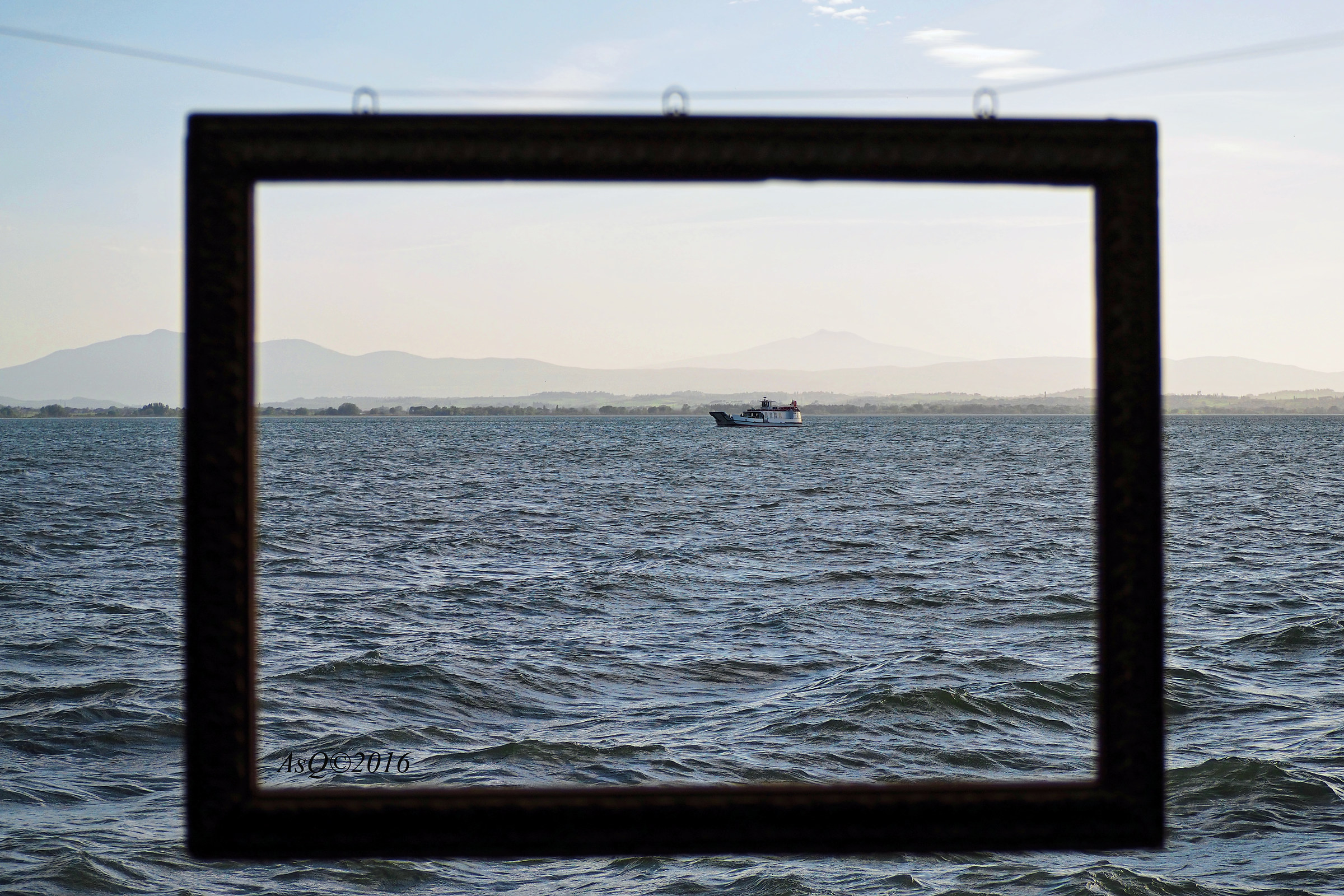 Painting "Nature" The Trasimeno