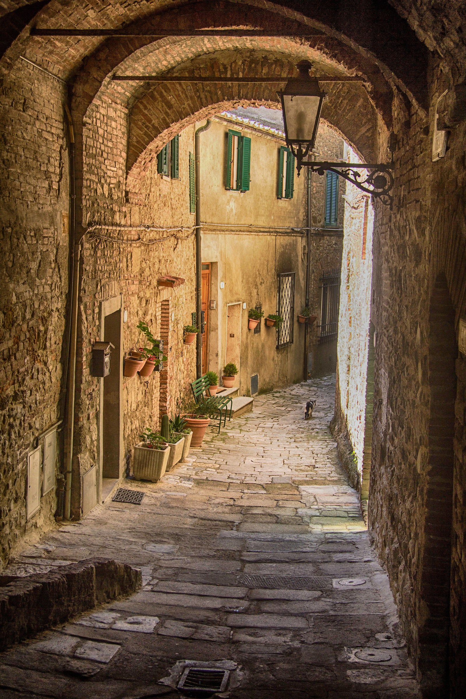 Vicolo di paese - Chiusdino