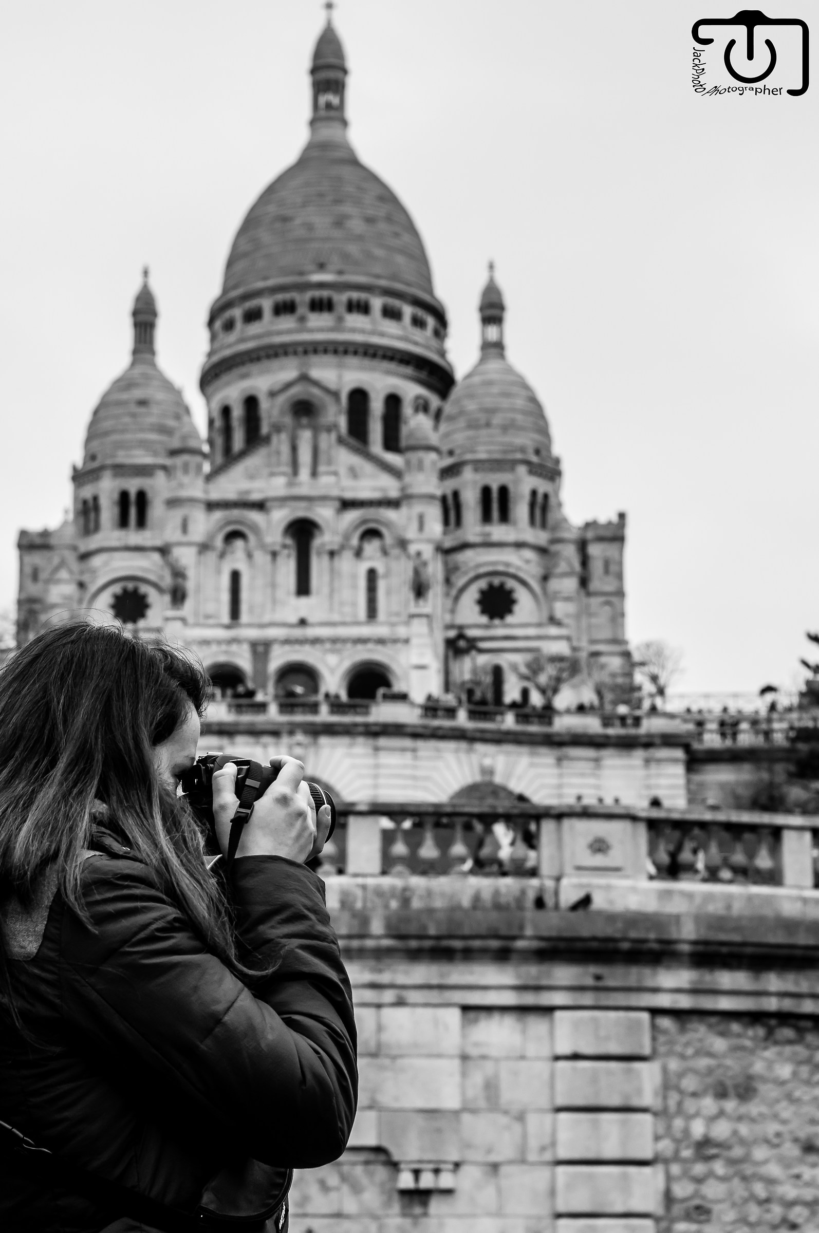 Shooting around Montmartre