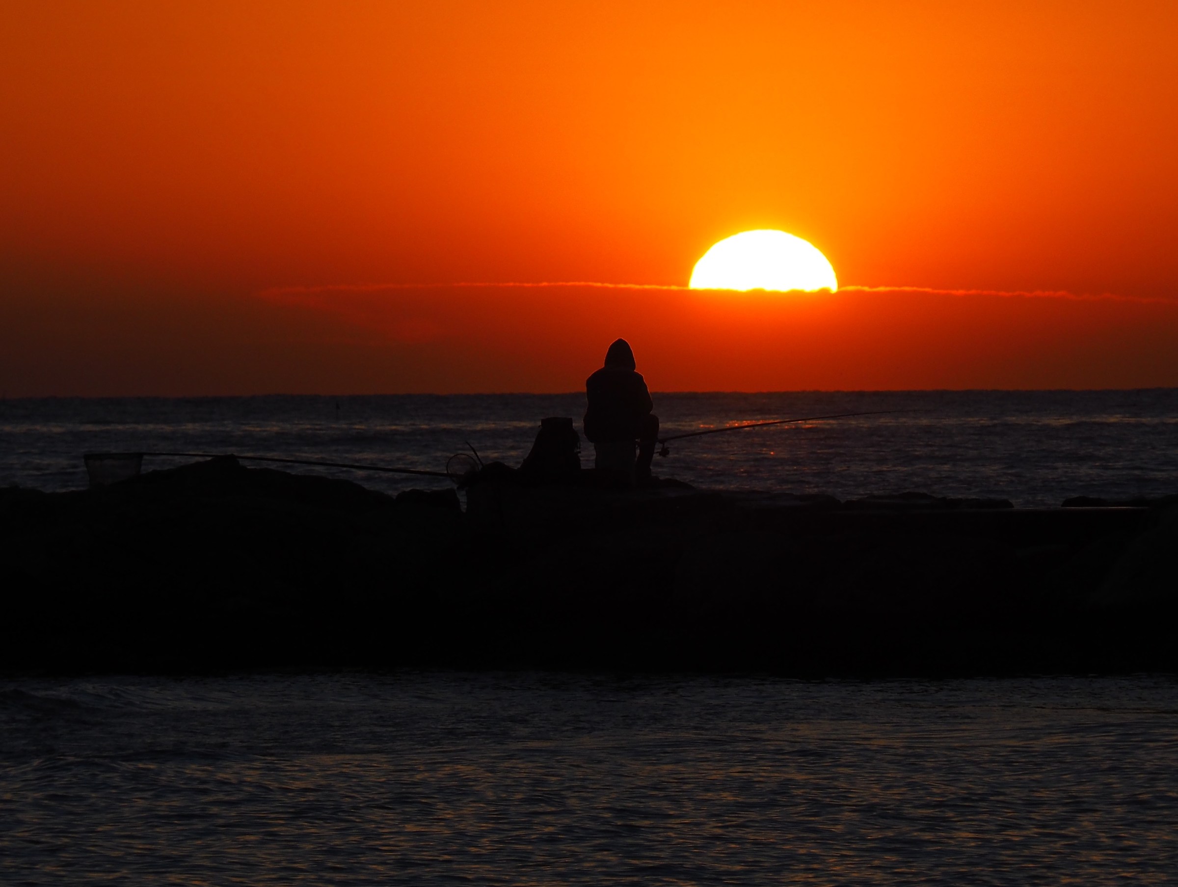 pescatore all'alba