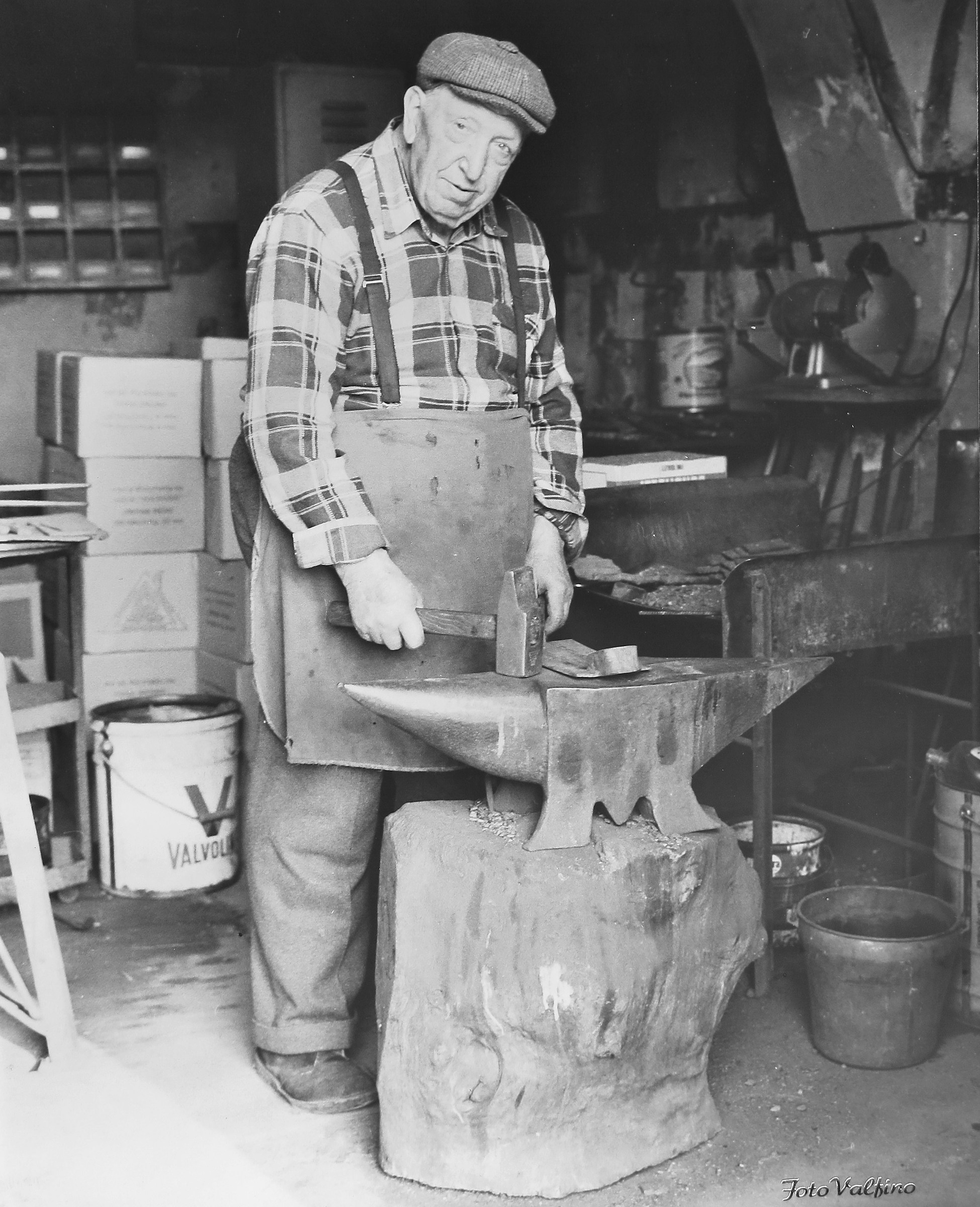 Herculean blacksmith, photos 70- years