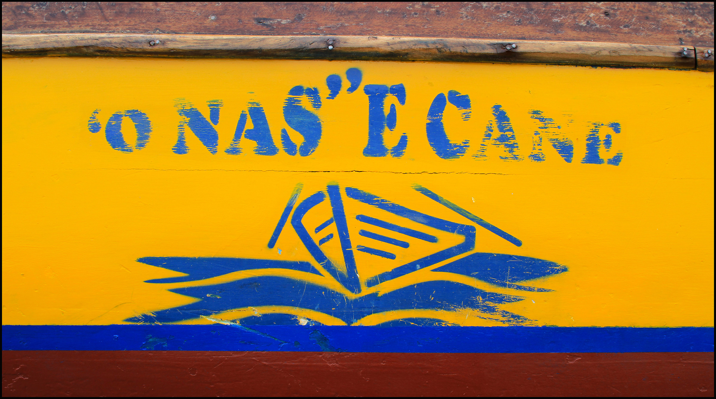 picturesque name of a small boat ....