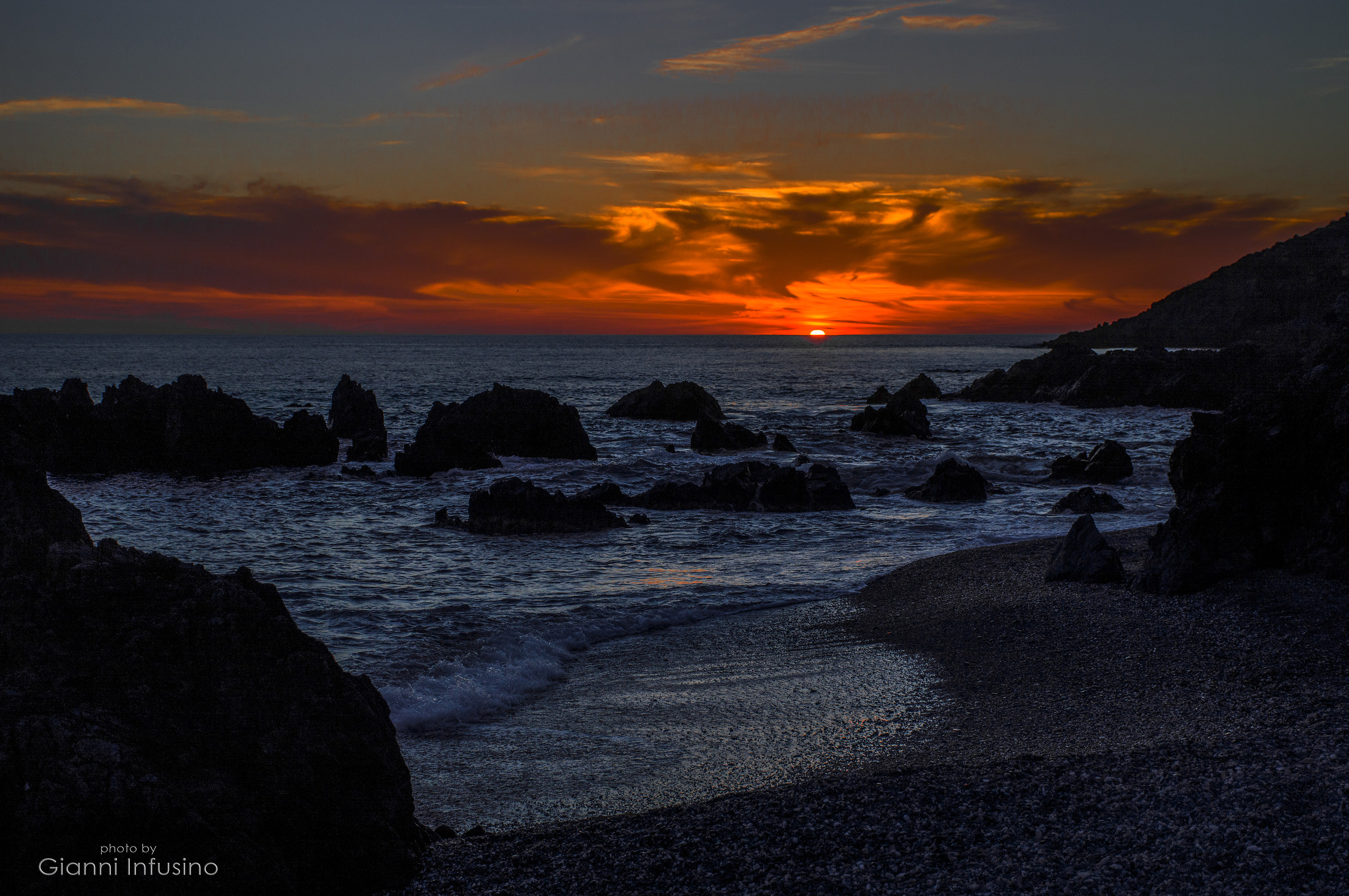 Tramonto classico - Scalea