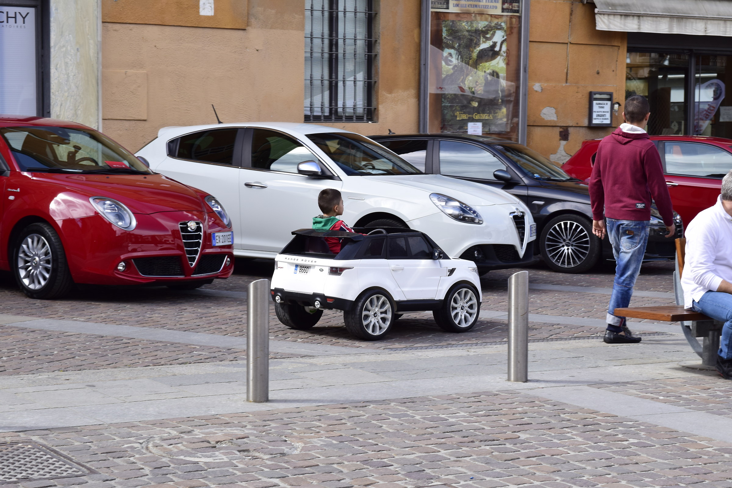 Intruder at the rally