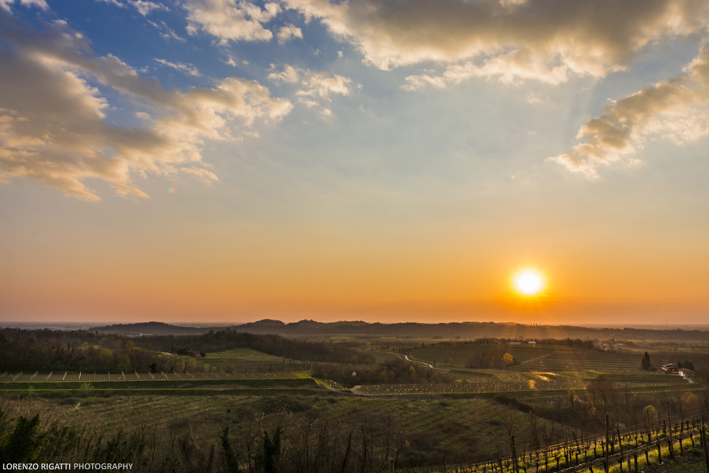Tramonto sul Collio