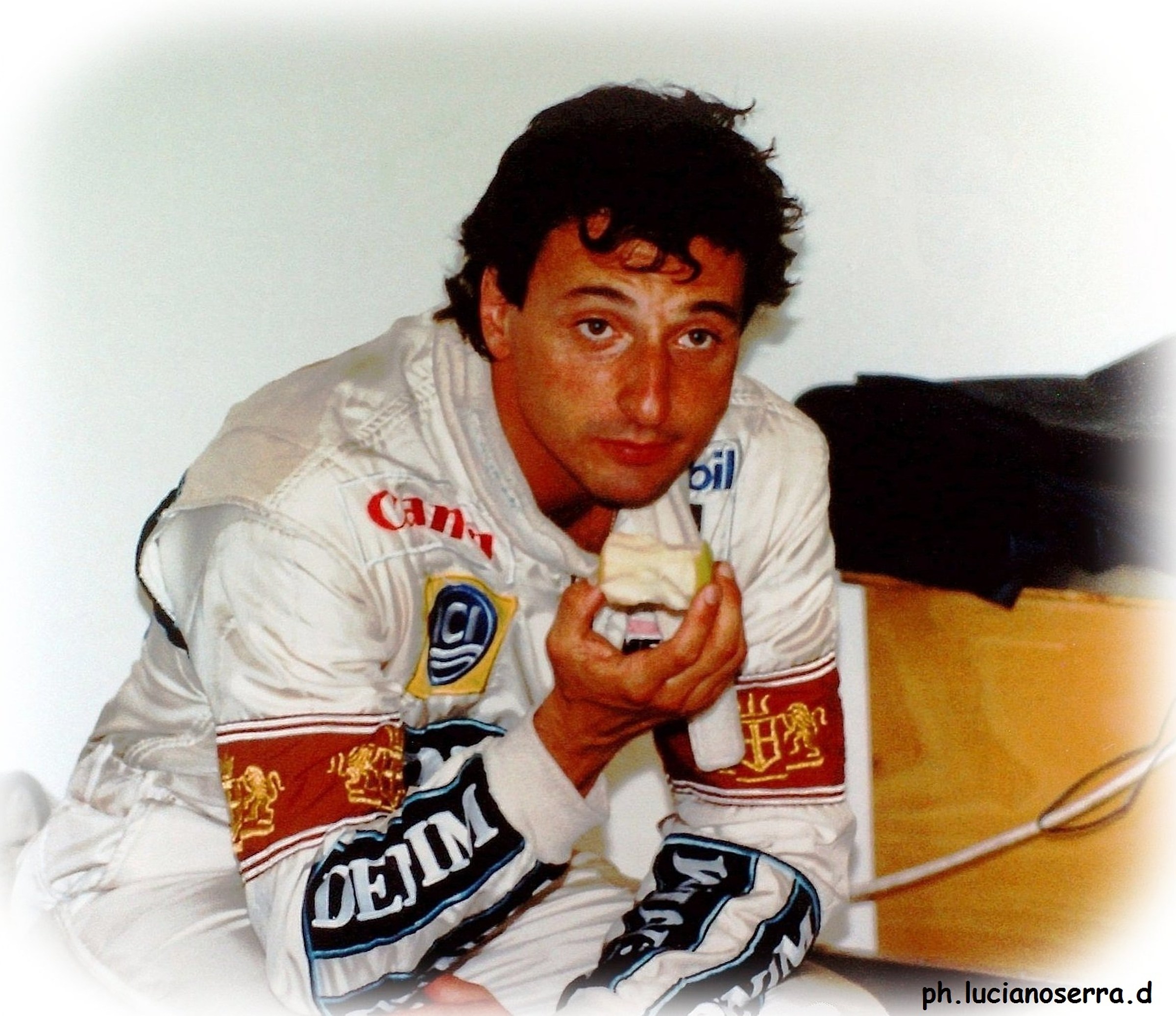 R. Patrese: an apple a day keeps the rivals out of the way