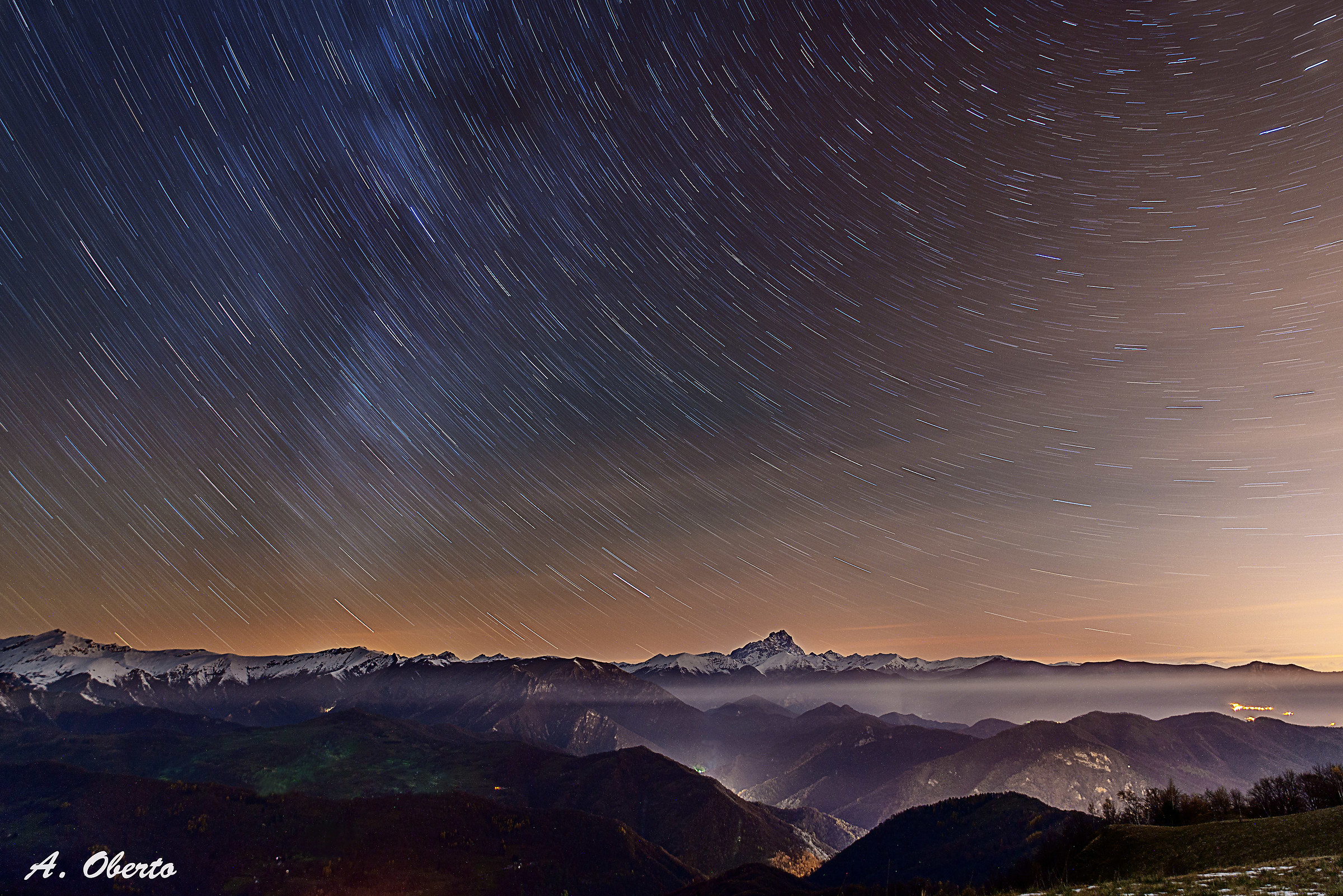 of stars over the Monviso dance