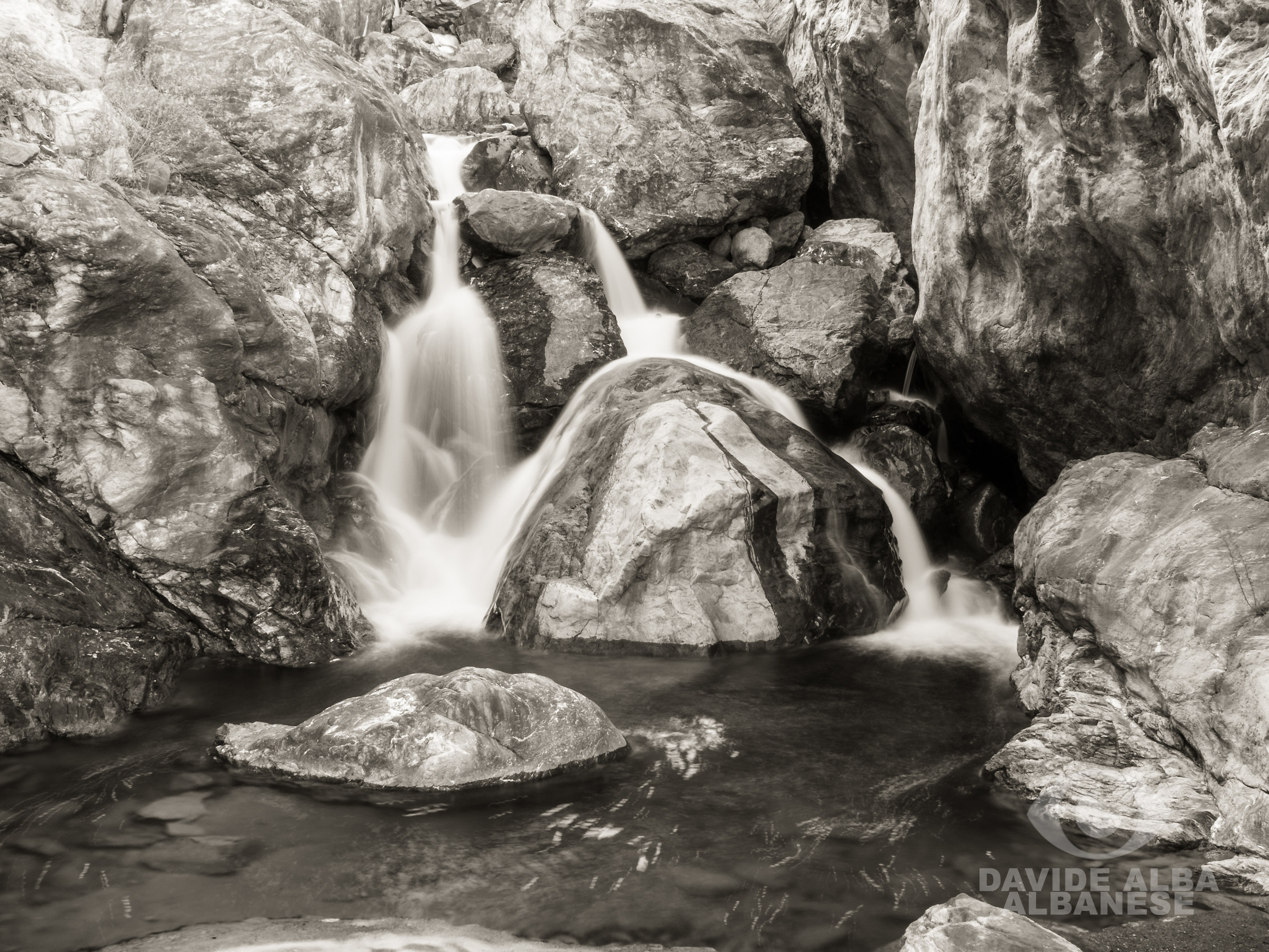 The waterfalls of Champdepraz (ao)