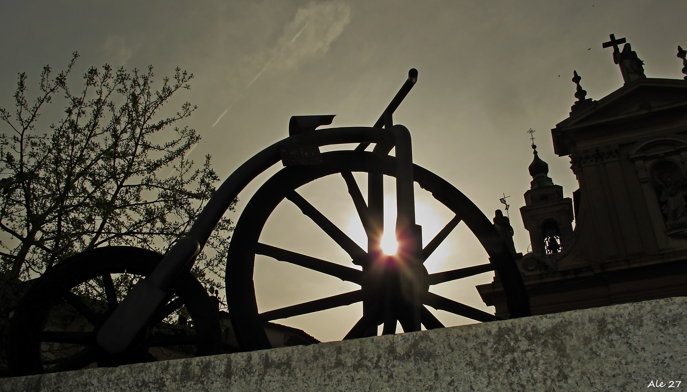 pedaling leisurely Sunday morning .. R.Cocciante