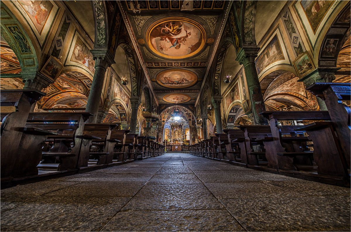 The Church of San Gaudenzio in Baceno