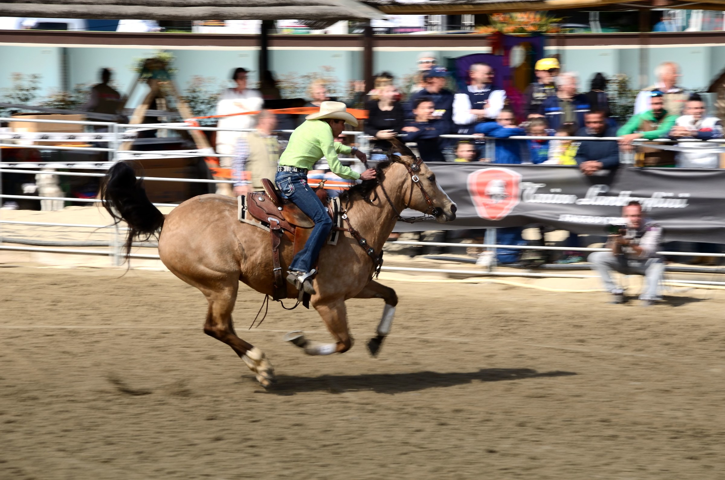 Primi test di Panning