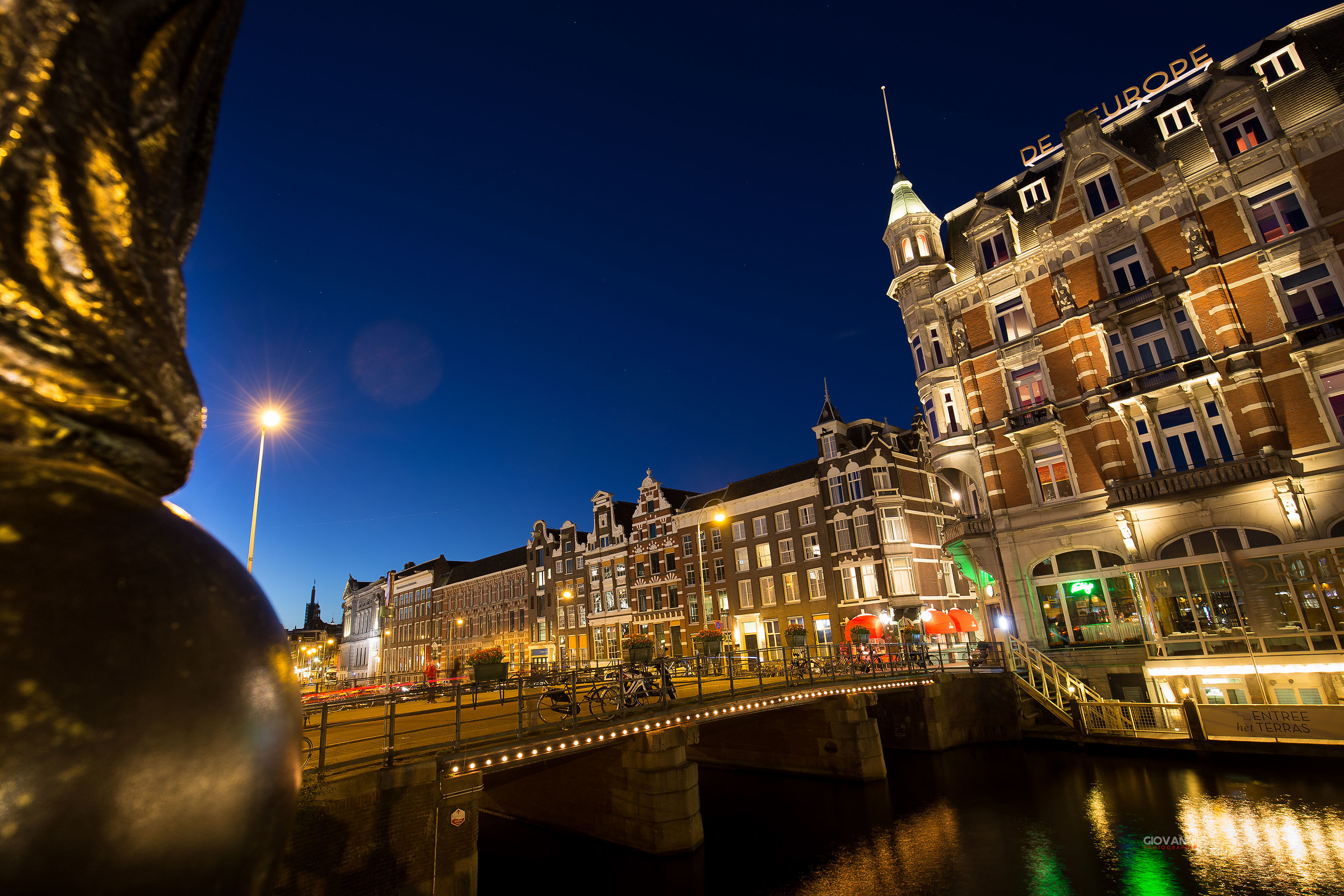 Blue hour Amsterdam