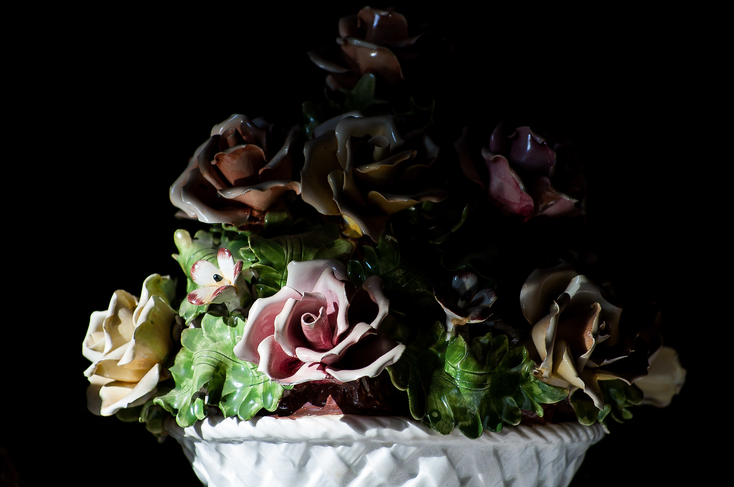 Lapped by a ray of sunshine