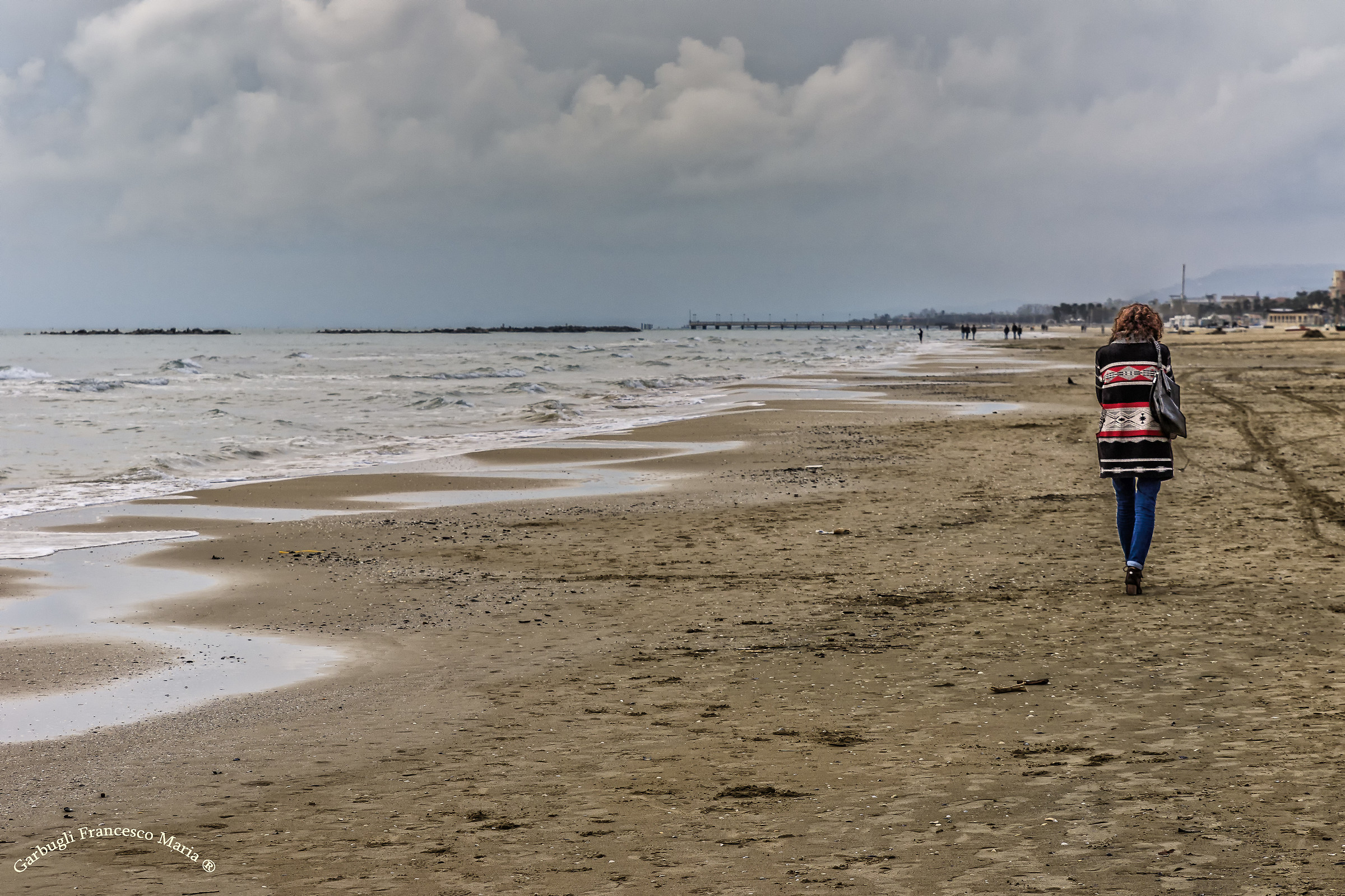 Absorbed .... walking