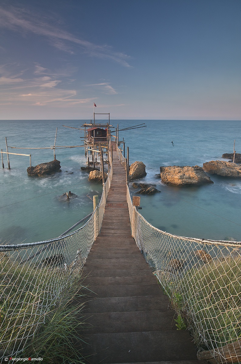 Tramonto ai trabocchi3